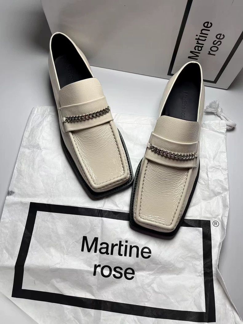 Martine Rose Martine Rose Chain half leather shoes Size US 9 / EU 42 - 1 Thumbnail