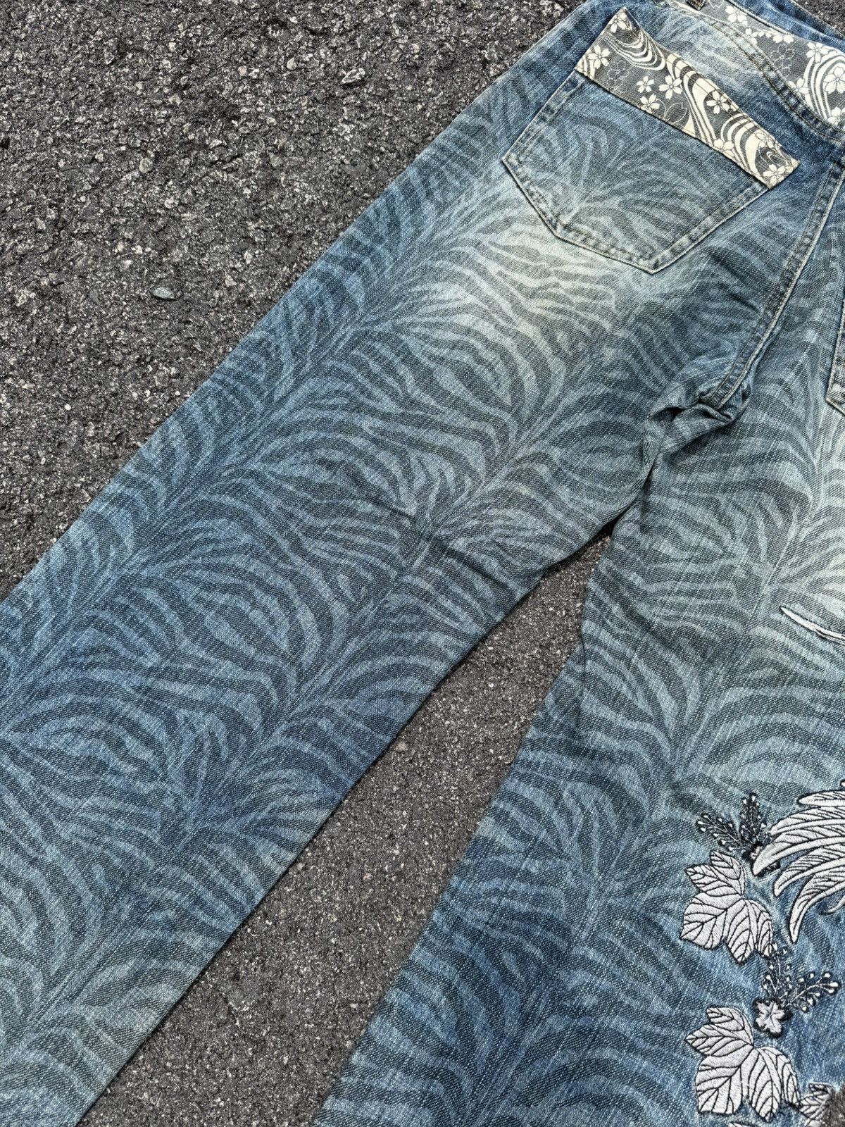 Karakuri Tamashii Karakuri Tamashi Sukajan Denim Size US 35 - 9 Thumbnail