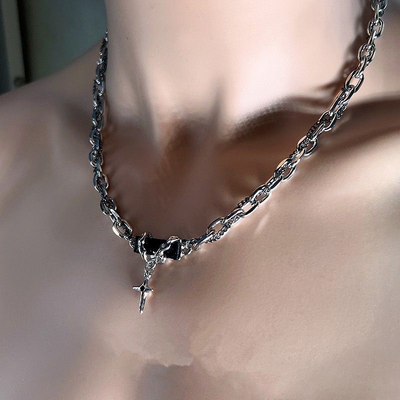 Other Cross Punk STEAL! Y2K Chains Necklace Chain Size ONE SIZE - 6 Thumbnail
