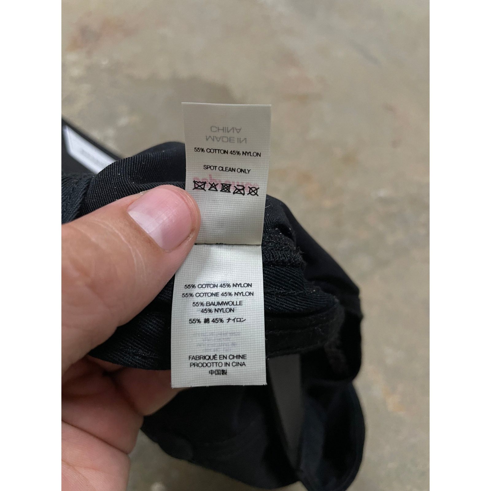Supreme Supreme Poem Hat Black Red Used OS Size ONE SIZE - 4 Thumbnail