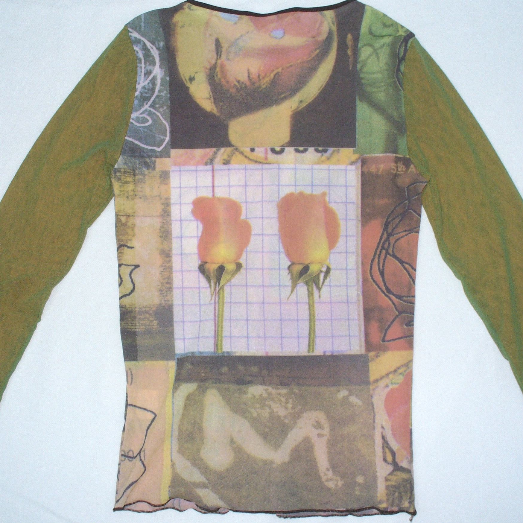 Cop Copine Cop Copine garden pattern 2000s sheer mesh top Size XS / US 0-2 / IT 36-38 - 6 Thumbnail