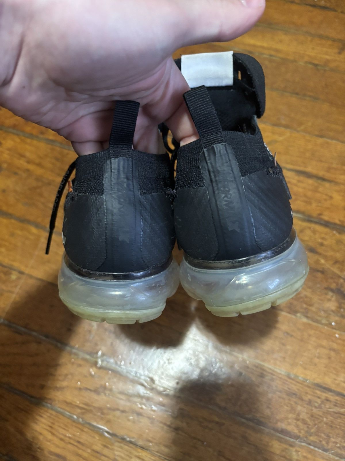 Nike × Off-White Nike x Off-White Vapor Max Black Size US 8 / EU 41 - 4 Thumbnail