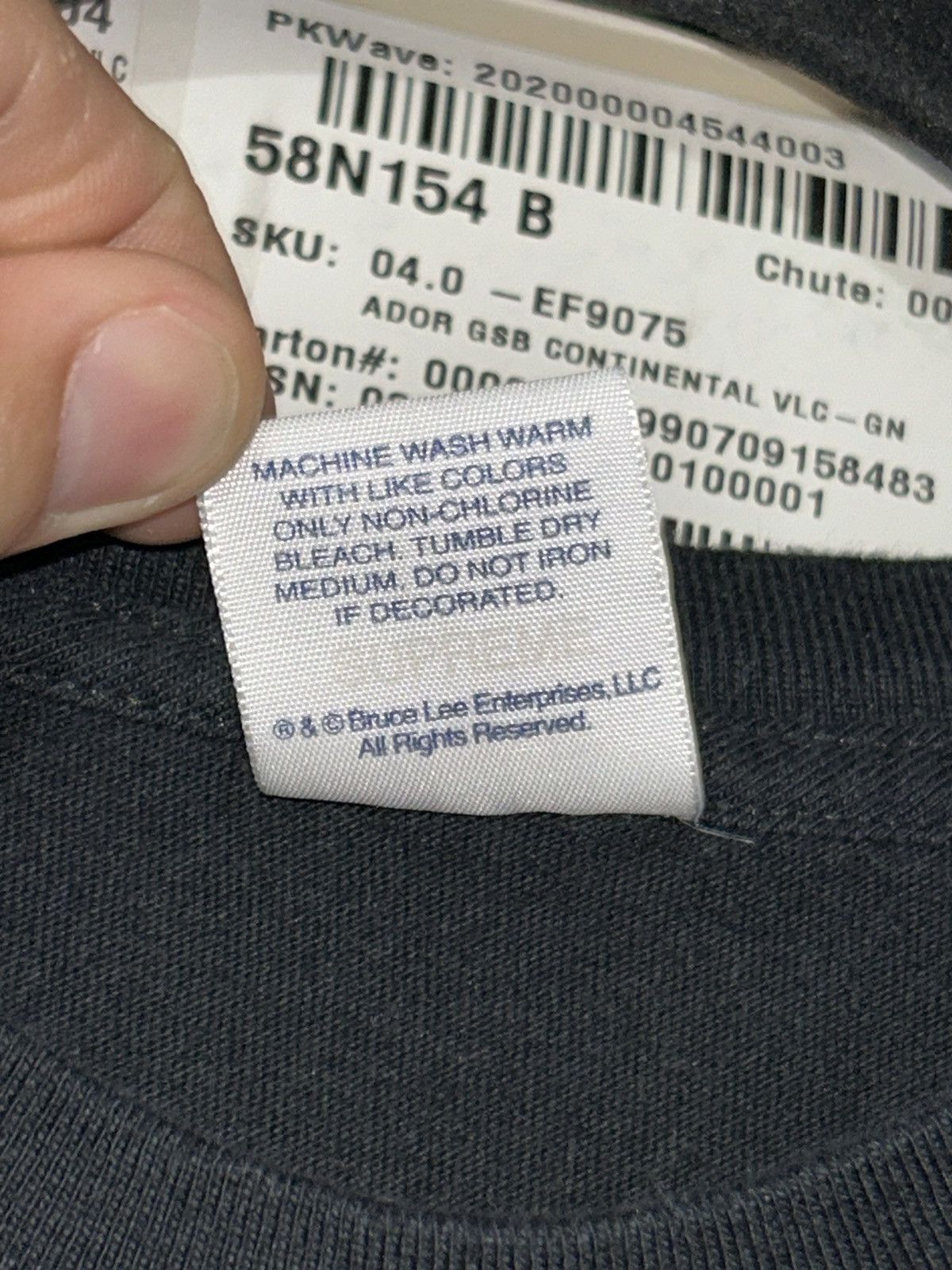 Supreme Supreme Bruce Lee Mantra Tee FW13 size Medium Size US M / EU 48-50 / 2 - 5 Thumbnail