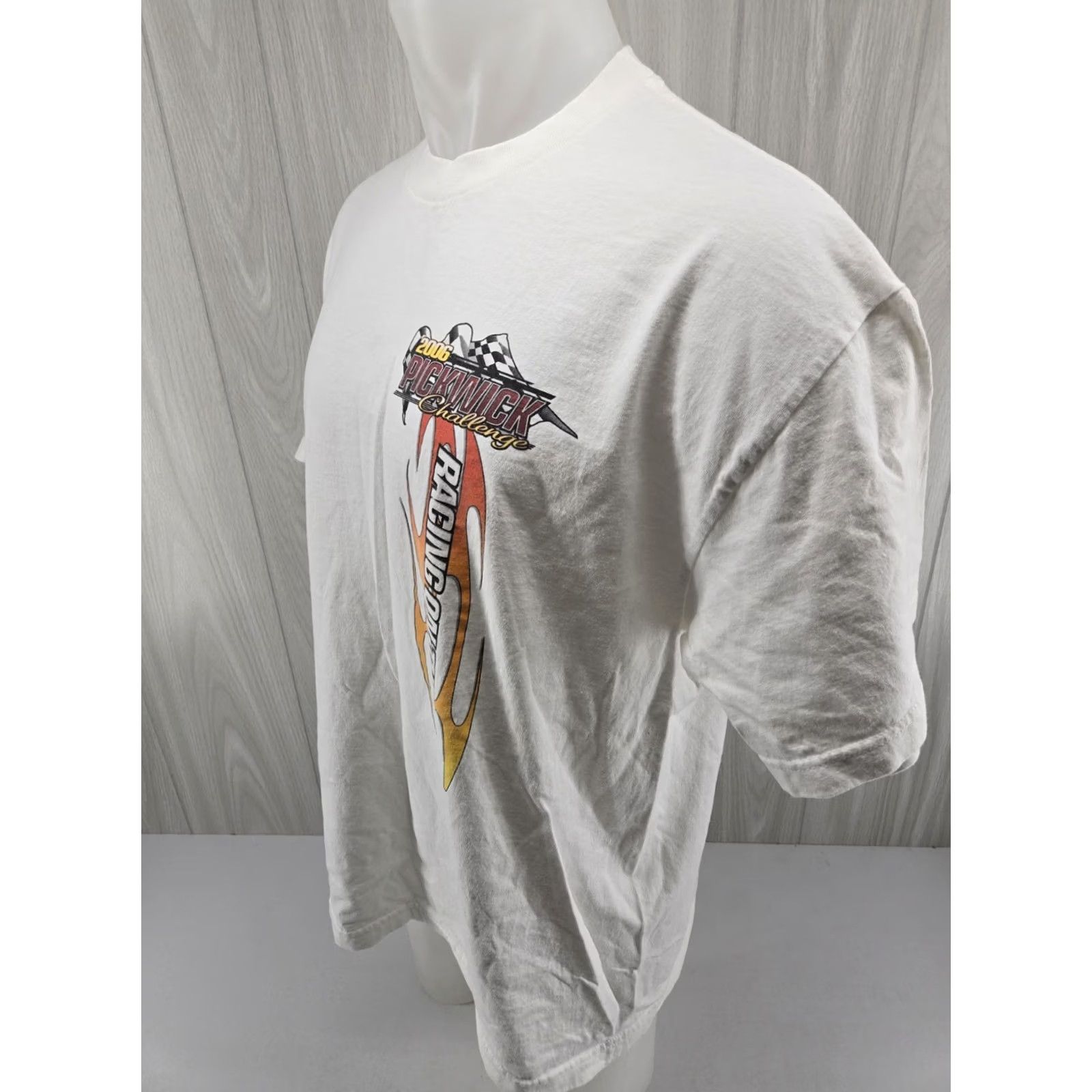 AAA 2006 Pickwick Challenge Hydro Men's T-Shirt Boat Racing Graphic XL White Cotton Short Sleeve Size US XL / EU 56 / 4 - 5 Thumbnail
