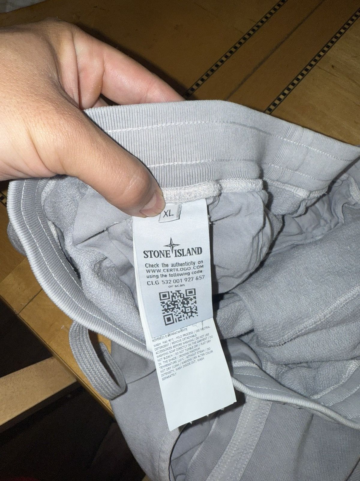 Stone Island Stone Island Gray Cargo Sweat Shorts Size US 34 / EU 50 - 6 Thumbnail