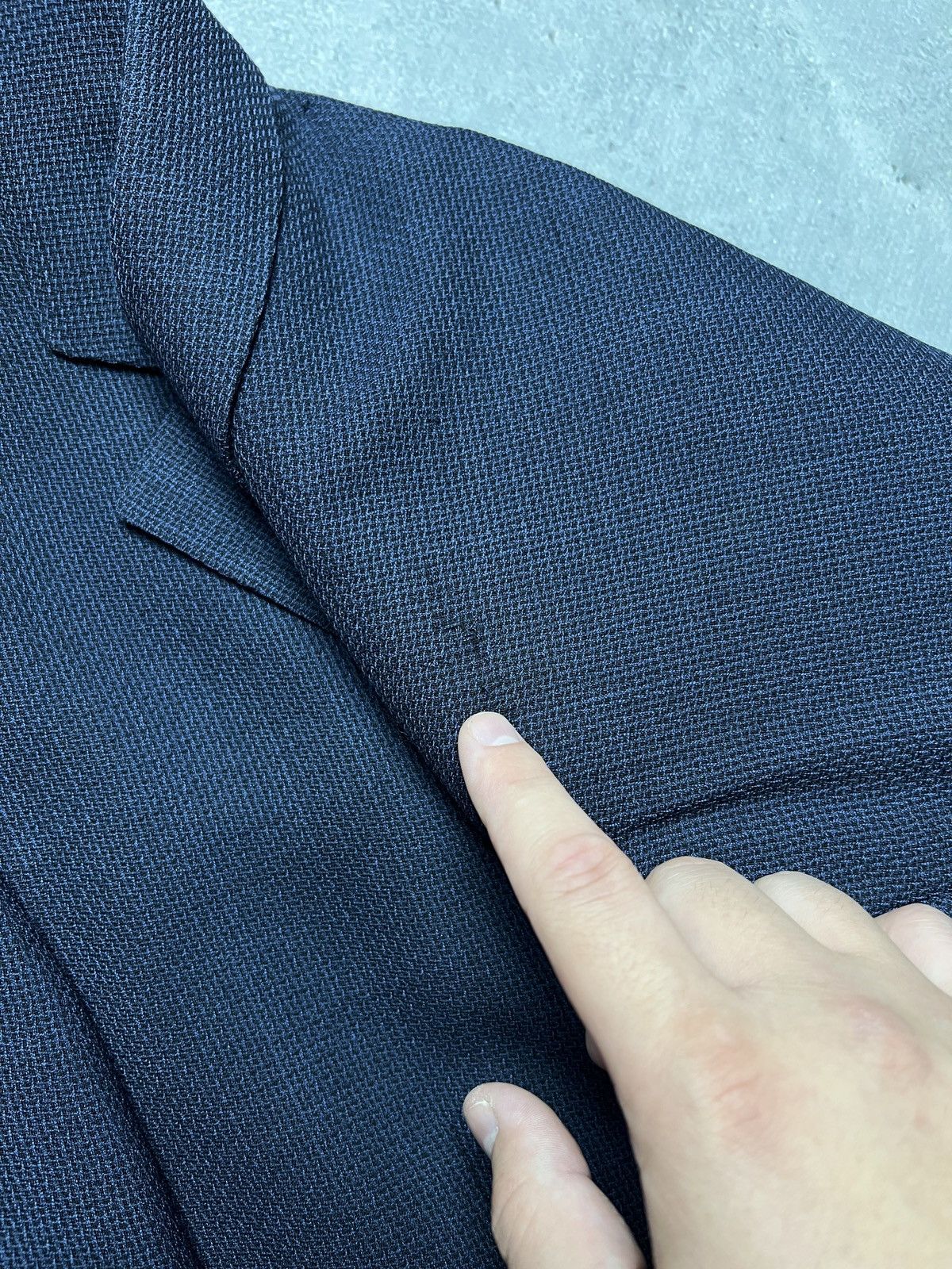 Hugo Boss Hugo Boss x Loro Piana vtg Wool Blazer Super Twister 110’s Size 48R - 10 Thumbnail