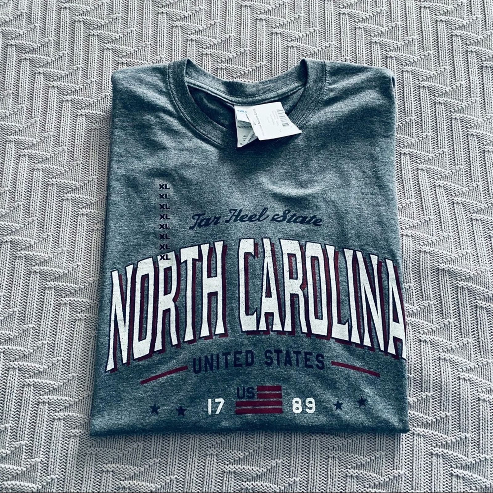 Other NWT UNC Tarheels short sleeve tshirt Size US XL / EU 56 / 4 - 1 Thumbnail