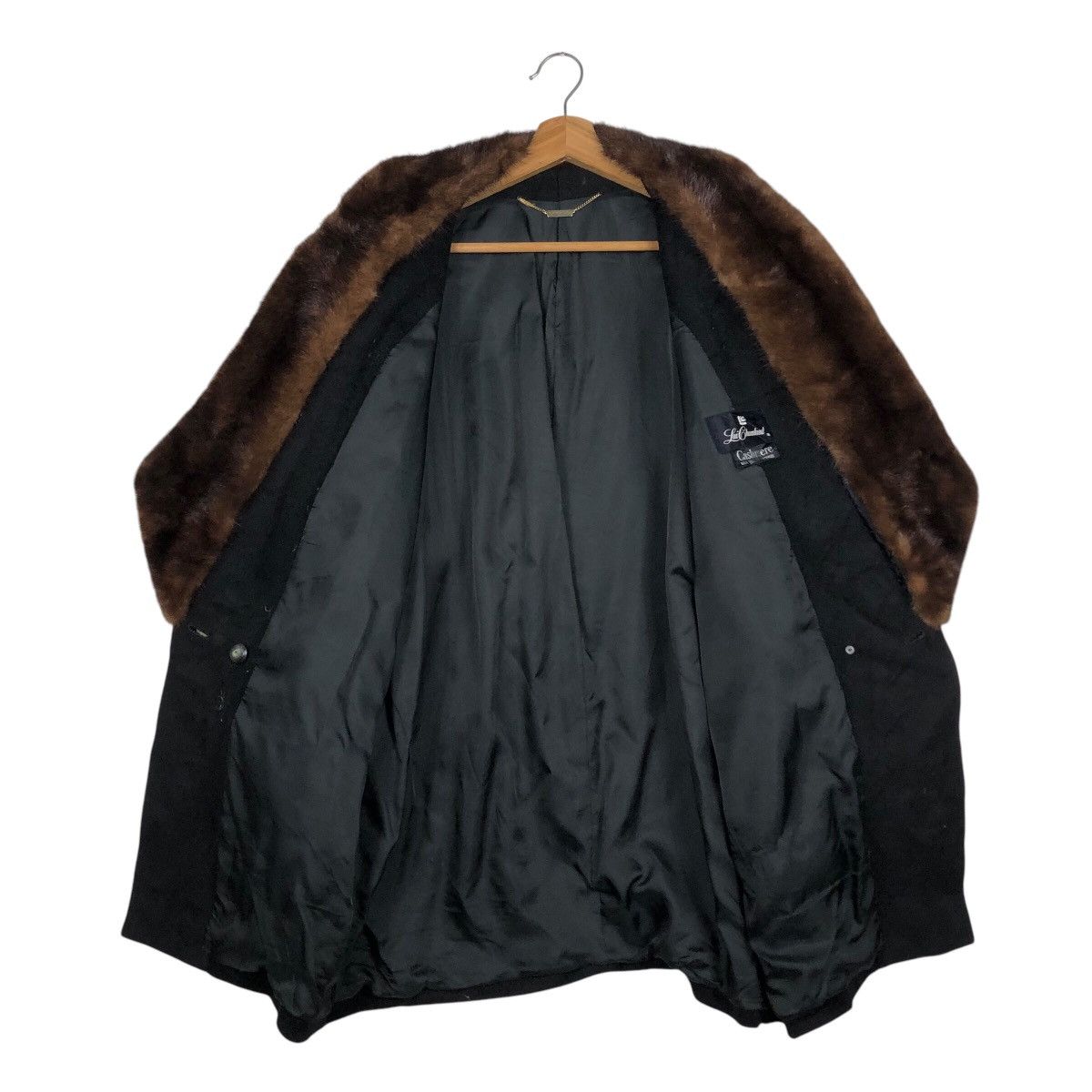 Vintage 📌Vintage Oversize Jacket Lui Chantant Fur Blanket Cashmere Size US M / EU 48-50 / 2 - 14 Thumbnail