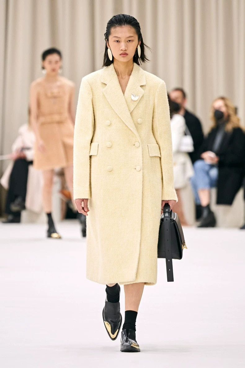 Jil Sander Jil Sander Moss green double-breasted long coat Size 4XL / US 24-26 - 6 Thumbnail