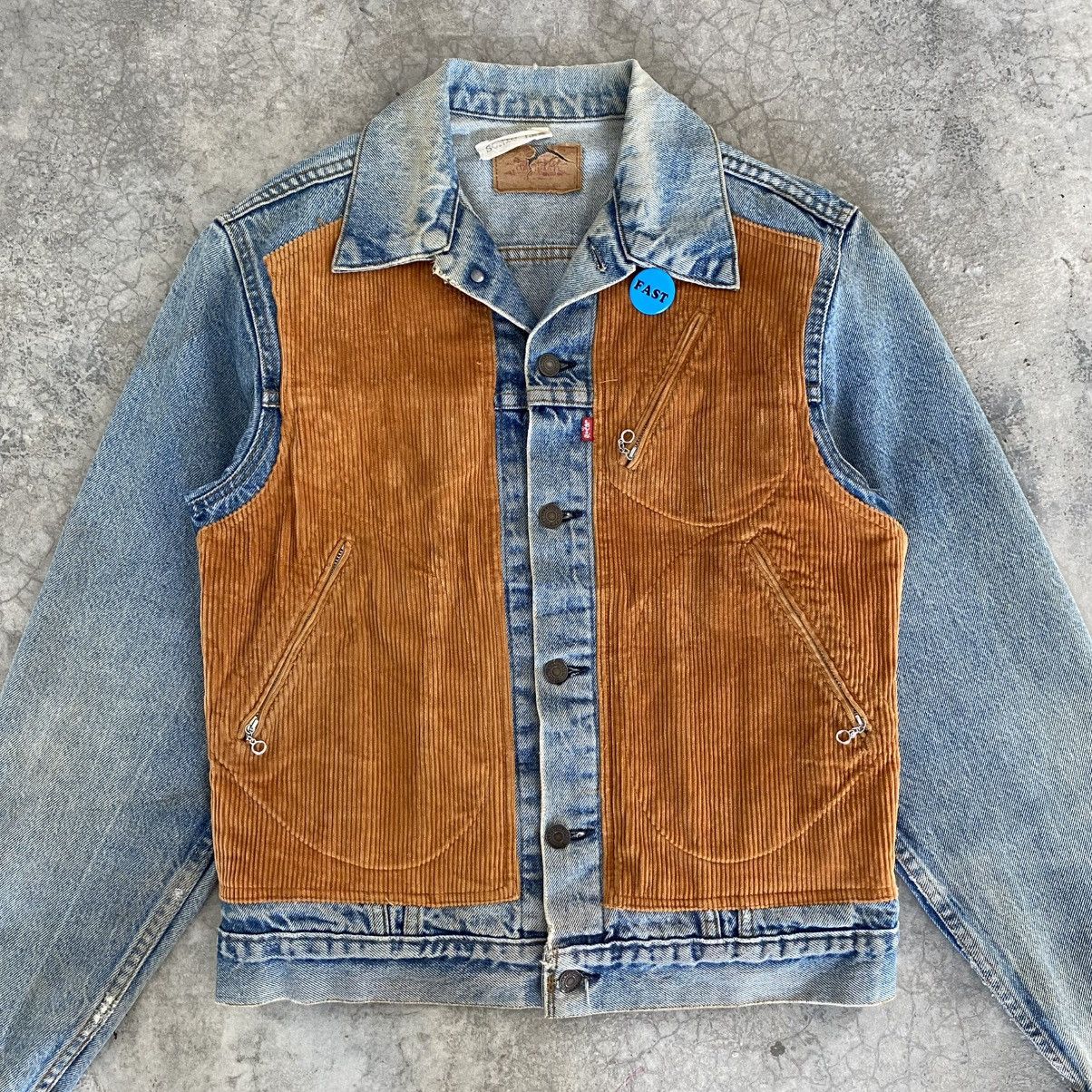 Sonic Lab 80’s Levis X Sonic Lab Reconstructed Panel Trucker Jacket Size US M / EU 48-50 / 2 - 5 Thumbnail