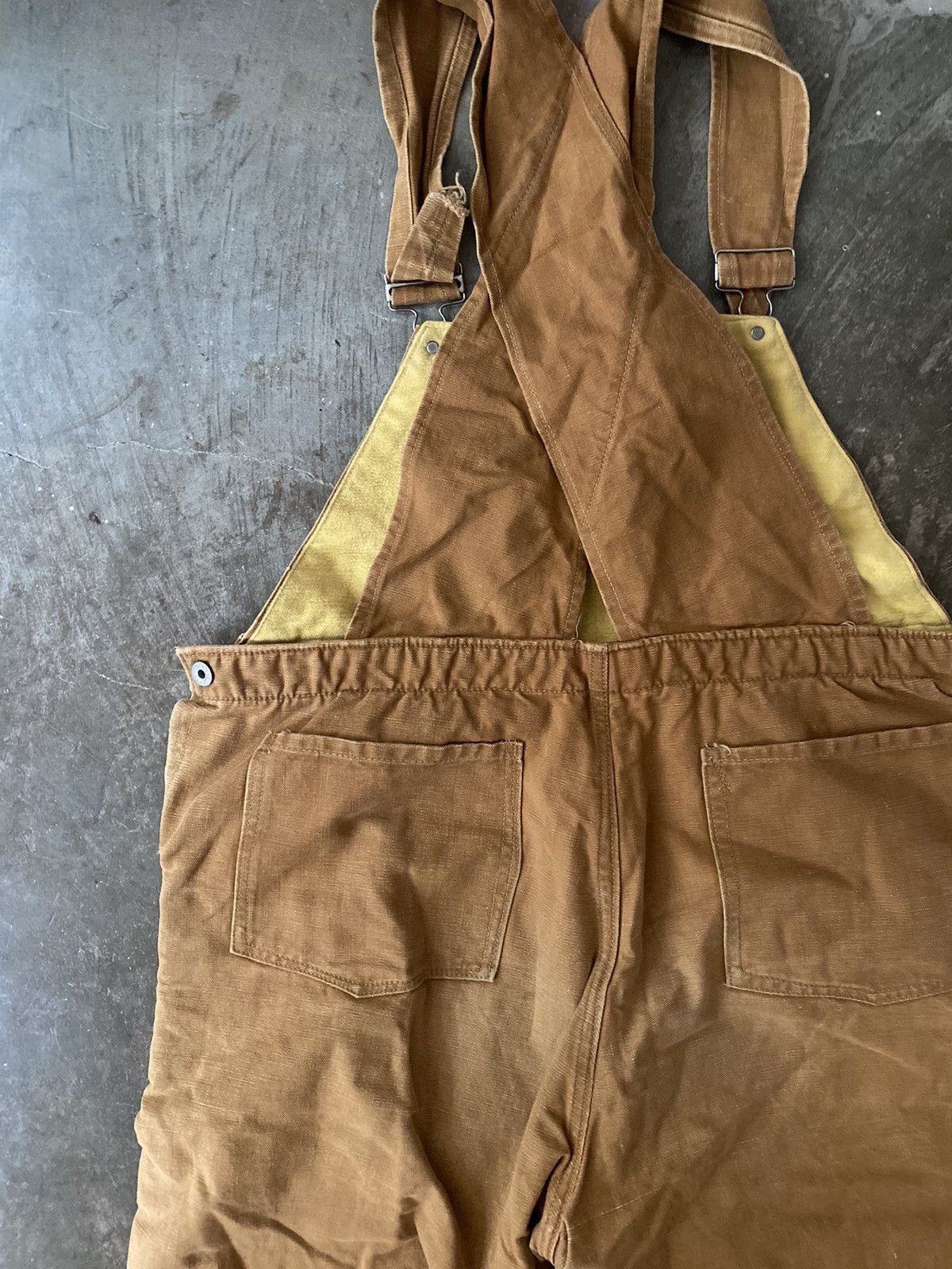Vintage Vintage Overall Kapital RRL Nigel Cabourn Carhartt Beams 45r Size US 36 / EU 52 - 7 Thumbnail