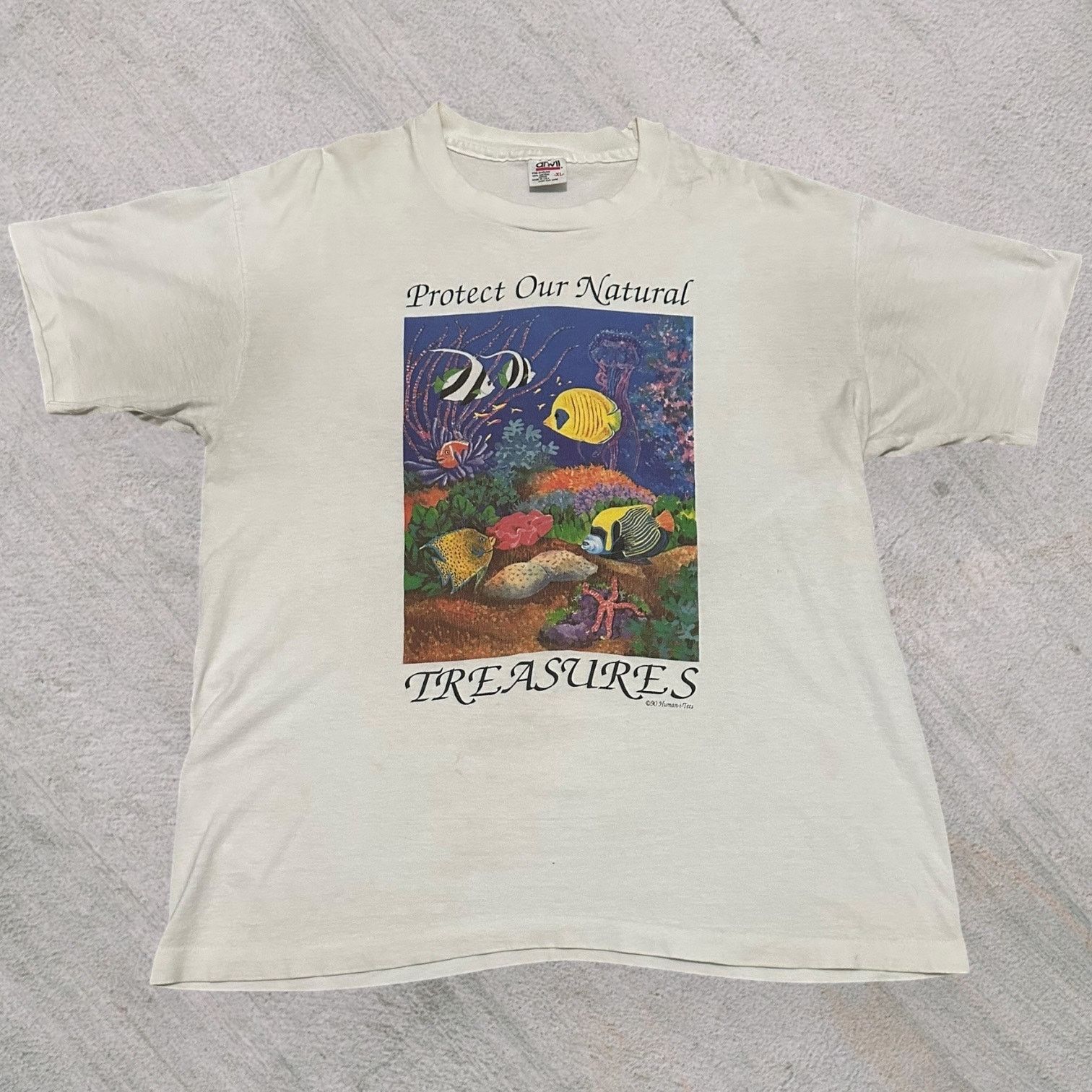 90s nature humanitees protect our natural treasures ocean