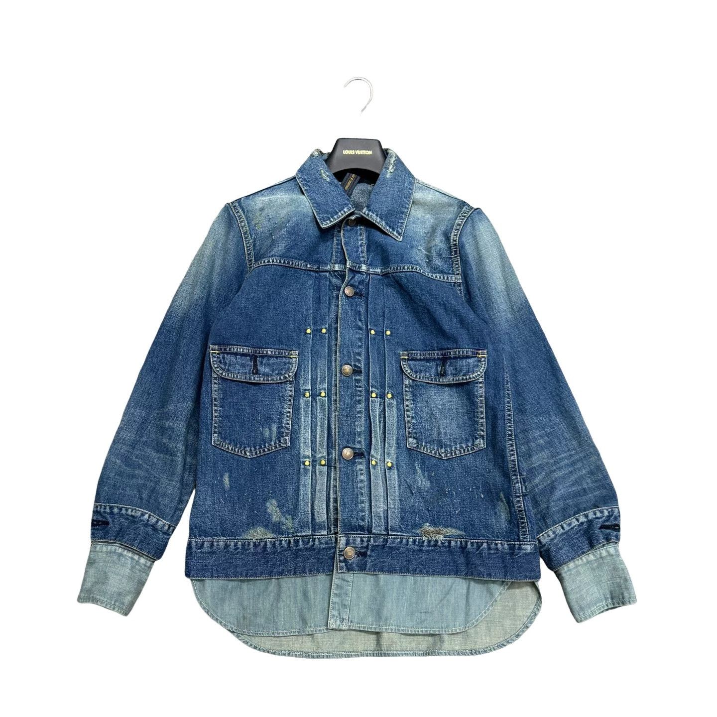 Maison MIHARA YASUHIRO Mihara Yasuhiro Patchwork Denim Shirt Size S Size US S / EU 44-46 / 1 - 1 Thumbnail