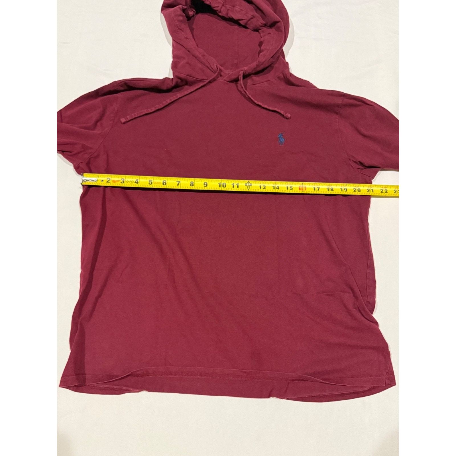 Polo Ralph Lauren Polo Ralph Lauren Hoodie Men Large Maroon Red Pullover Size US L / EU 52-54 / 3 - 6 Thumbnail