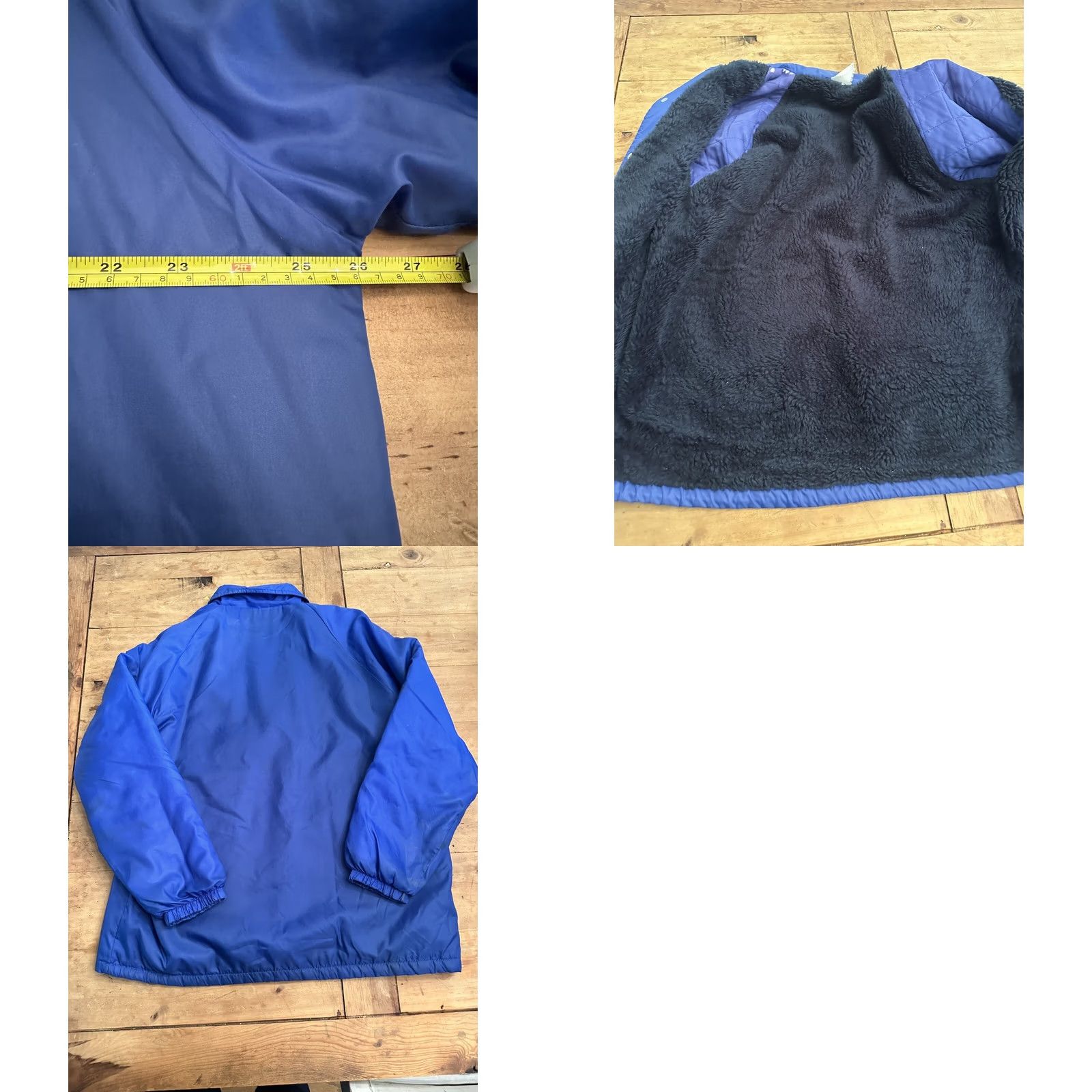 Vintage VINTAGE Anheuser-Busch Jacket Beer 15 Year Safety Award Jacksonville, VA Large Nylon Overcoat Men Blue Jacket L Mens Size US L / EU 52-54 / 3 - 8 Thumbnail