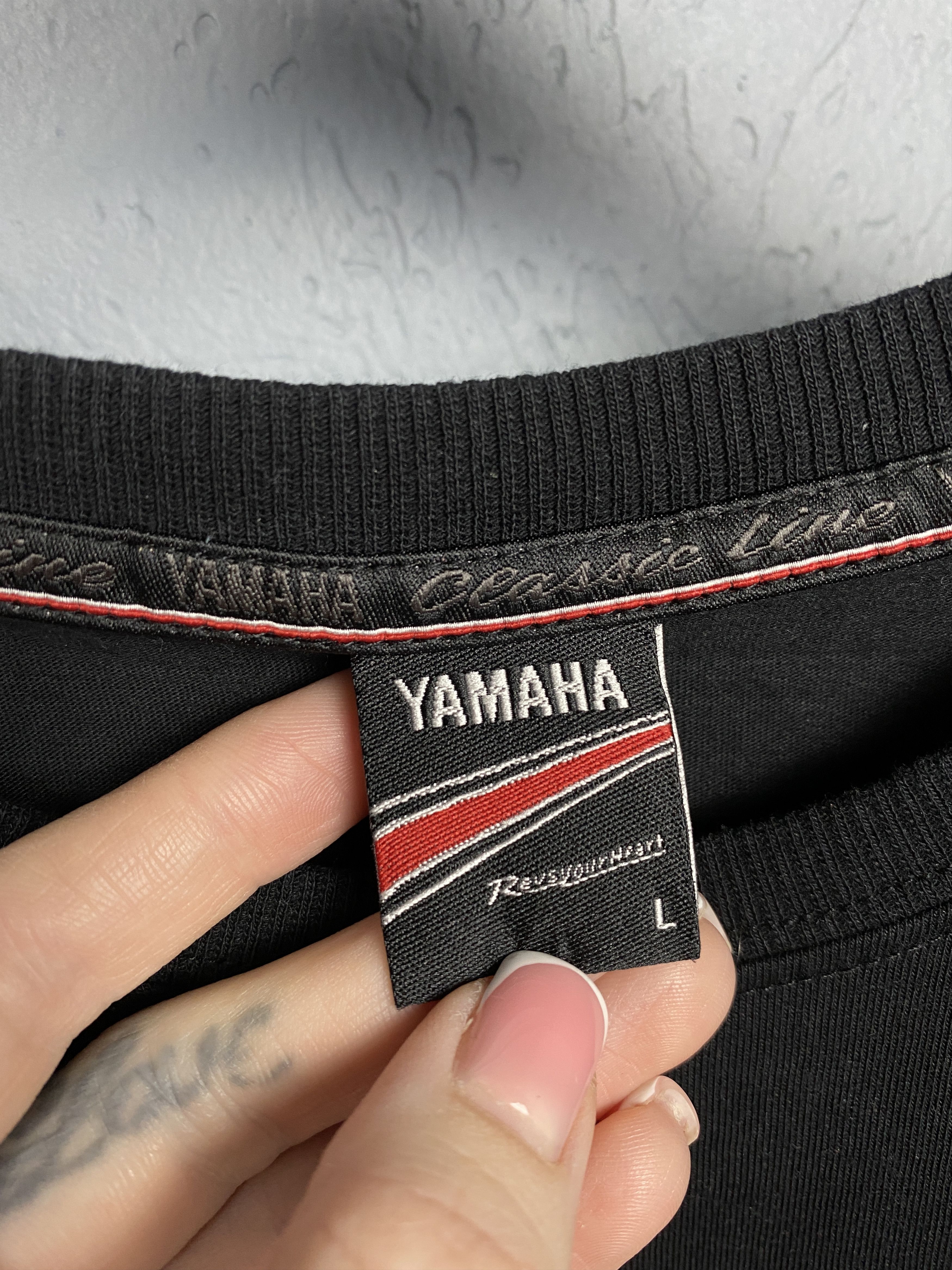 Vintage Yamaha Racing Vintage Mens Long Sleeve T-Shirt Size US L / EU 52-54 / 3 - 5 Thumbnail