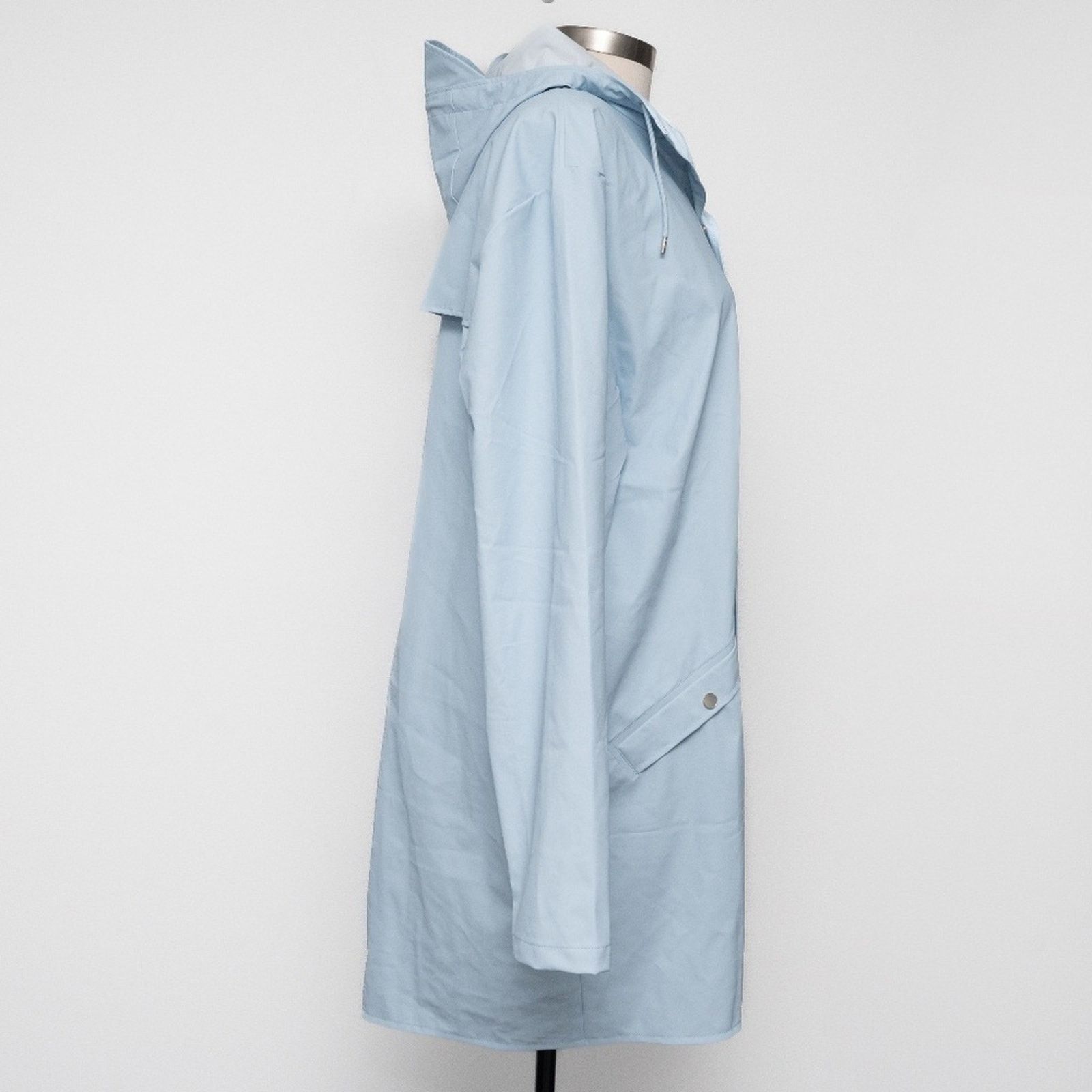 Rains Rains. Long Jacket in Sky. Size XL / US 12-14 / IT 48-50 - 5 Thumbnail