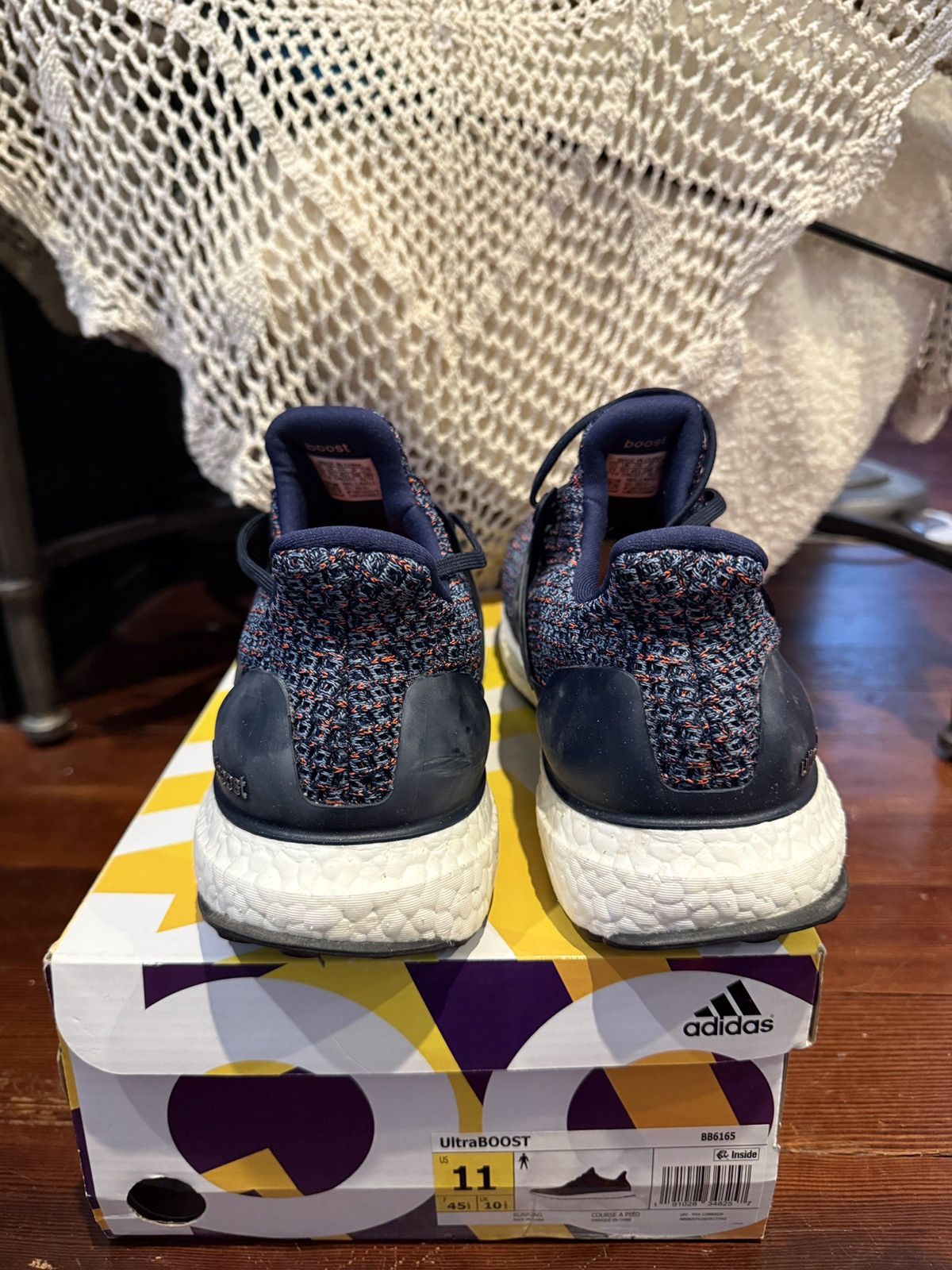 Adidas Adidas UltraBOOST 4.0 (Multi Navy) Size US 11 / EU 44 - 5 Thumbnail