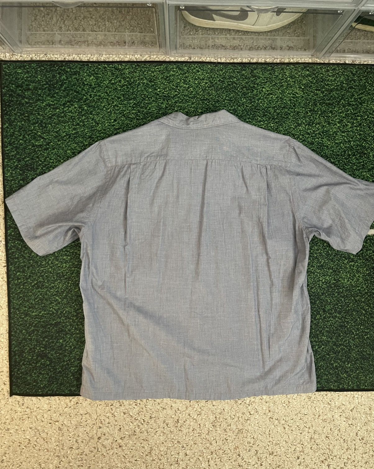 Comme des Garcons Homme Comme Des Garçon 2001 Split Logo Shirt Size US L / EU 52-54 / 3 - 2 Thumbnail