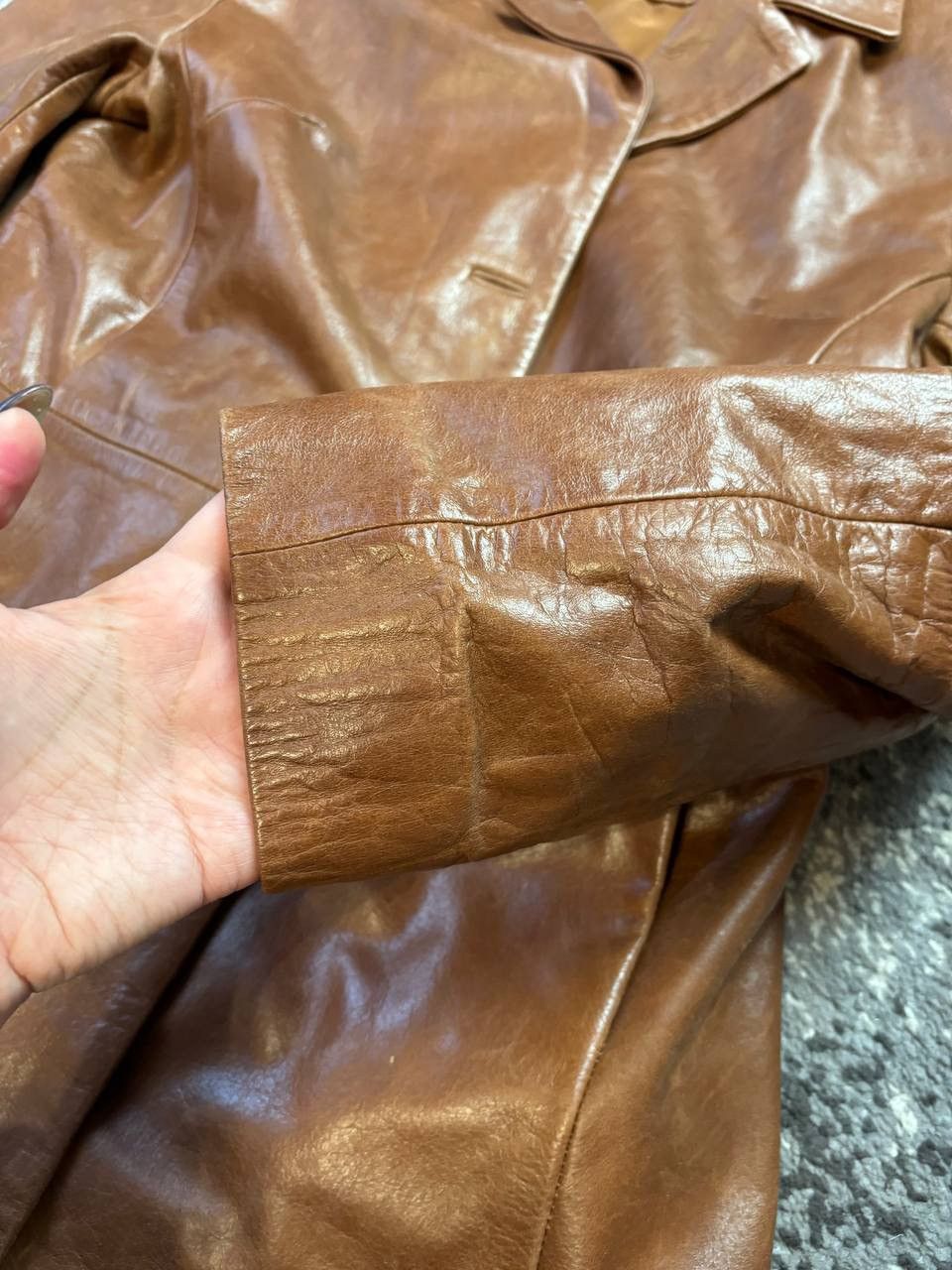 If Six Was Nine × Vintage Vintage Y2K Brown Avantgarde Tomahawk Long Coat Jacket Size US S / EU 44-46 / 1 - 4 Thumbnail