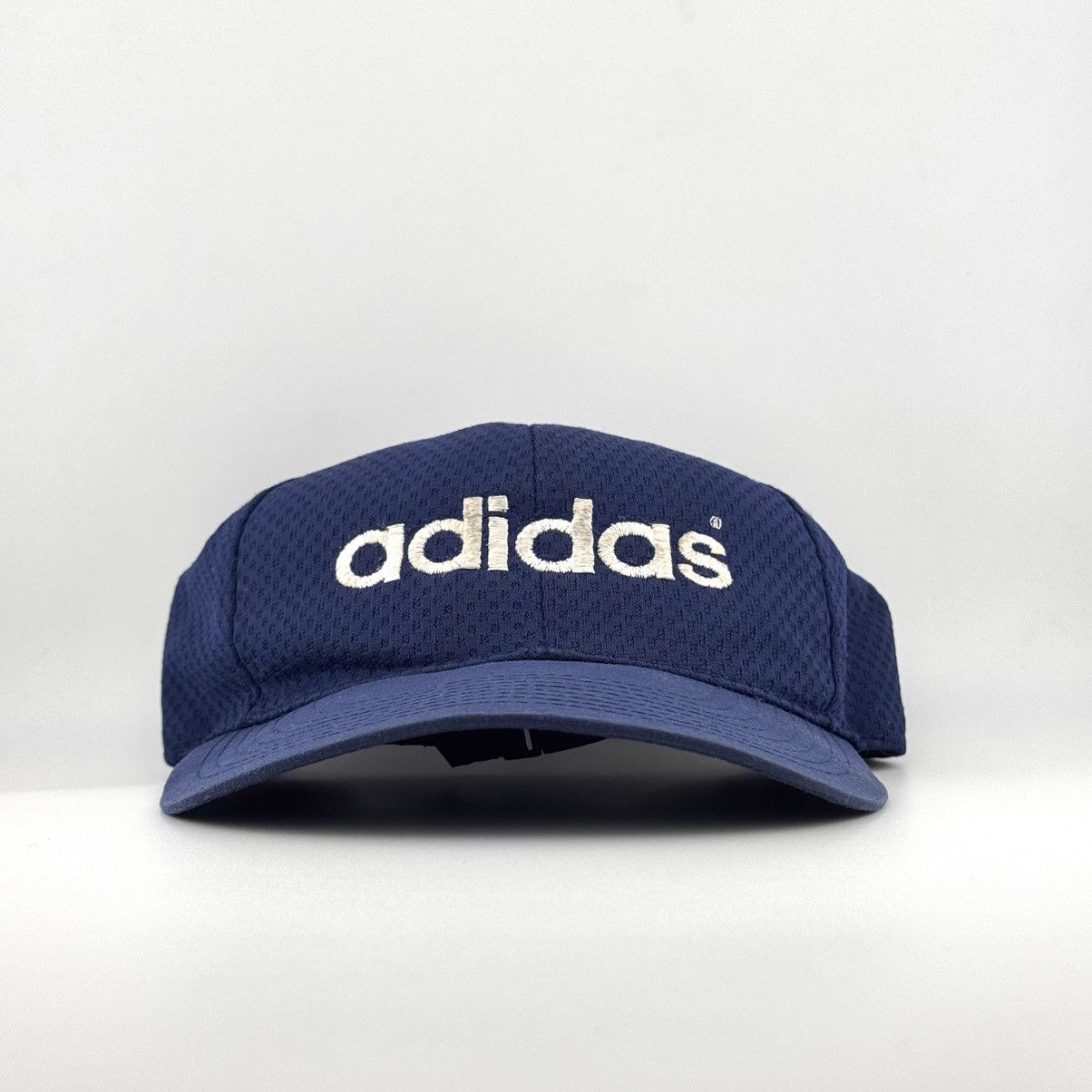 Adidas Vtg 90s Adidas Descente Japan Trefoil Unstructured Cap Size ONE SIZE - 1 Thumbnail
