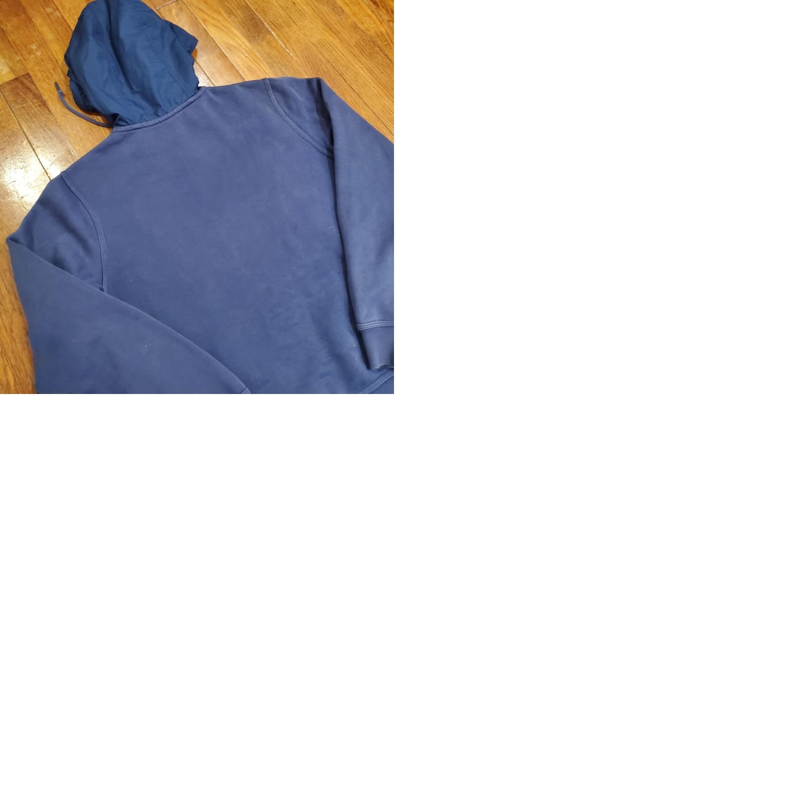 Nike Nike Jacket Hoodie Mens Small Blue Hooded Quilted Puffer Full Zip Sweatshirt Zip Front Pockets Fleece Size US S / EU 44-46 / 1 - 9 Thumbnail
