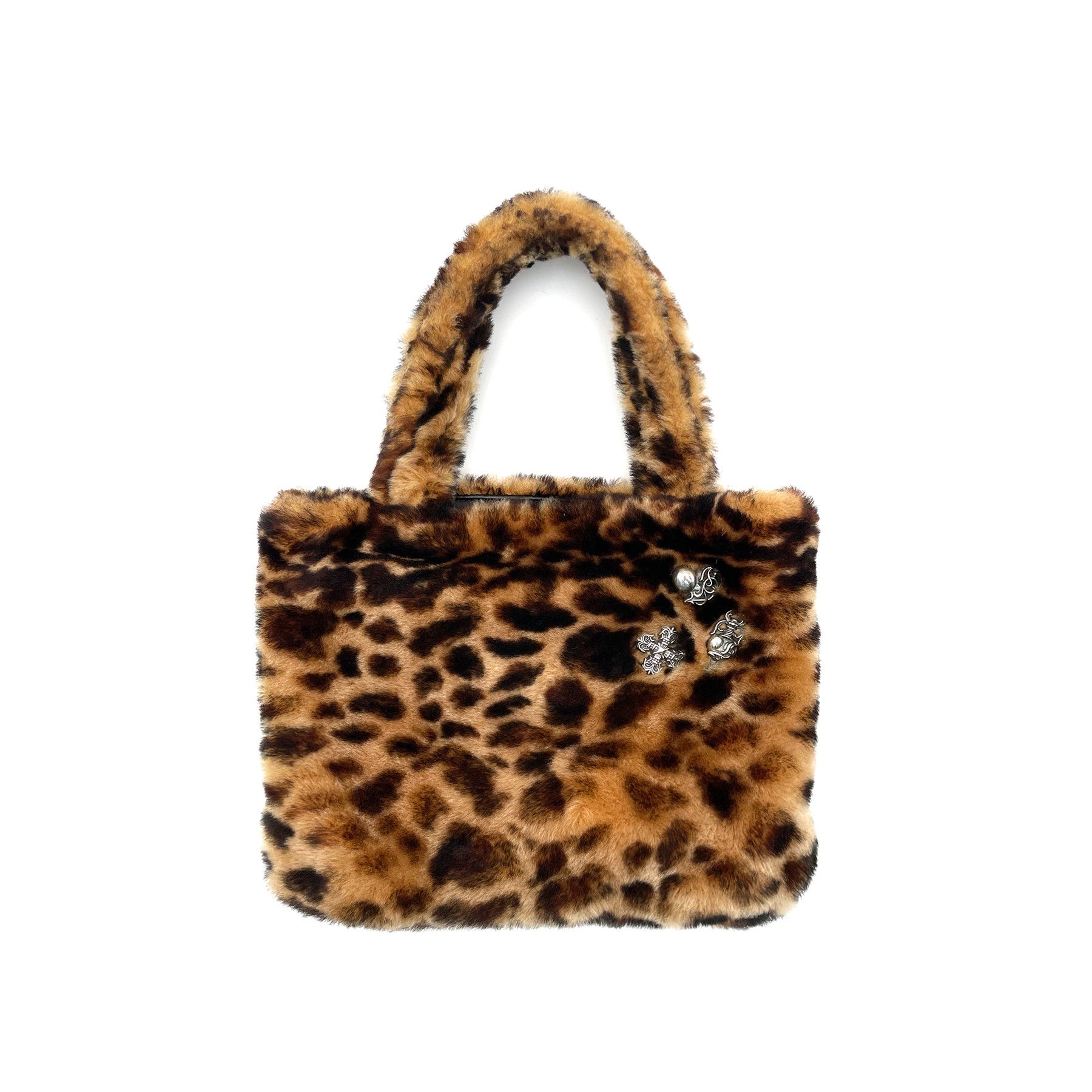 Chrome Hearts Chrome Hearts Leopard Fur Pendant Mini Tote Bag Size ONE SIZE - 1 Thumbnail