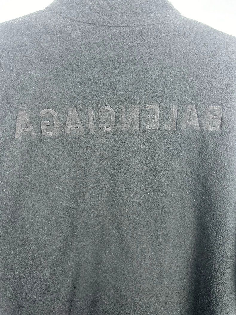 Balenciaga Balenciaga Polar fleece back logo black zip jacket 2502-Nex Size US S / EU 44-46 / 1 - 5 Thumbnail