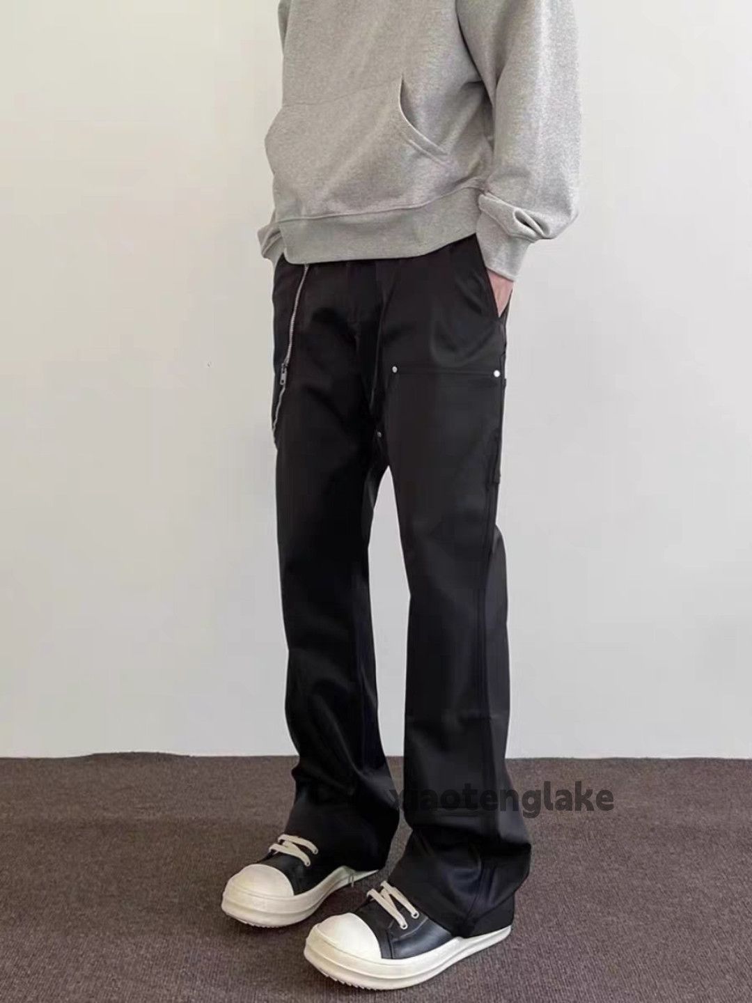 Vintage Xz zipper outdoor sports punk grunge bootcut pants Size US 28 / EU 44 - 8 Thumbnail