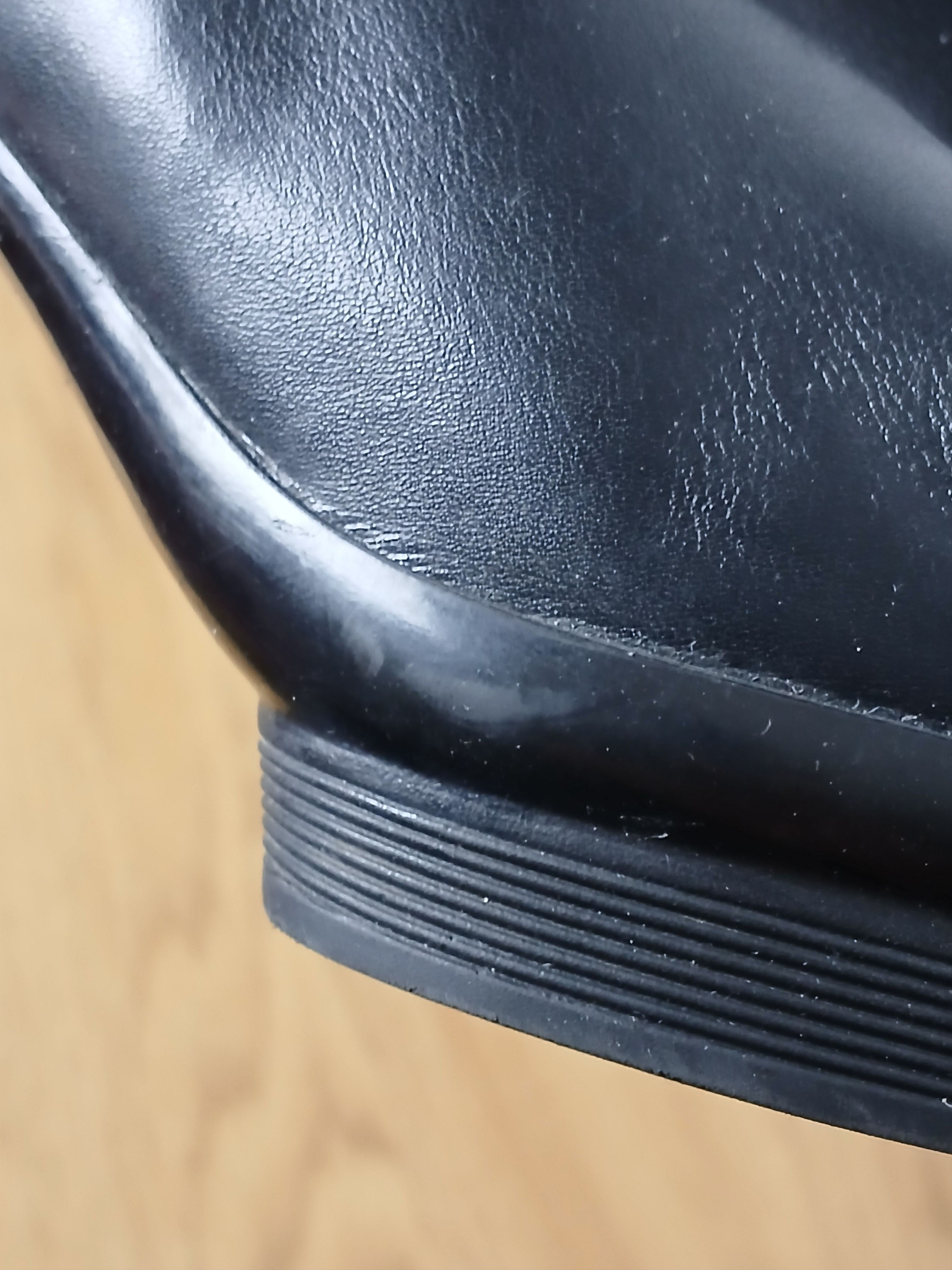 Leather × Vintage Vintage Leather Boots Size US 8 / IT 38 - 8 Thumbnail