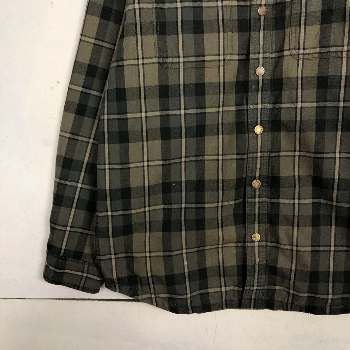 Japanese Brand Vintage Chore Jacket Plaid Blanket Katahdin Iron Work Tartan Size US M / EU 48-50 / 2 - 6 Thumbnail