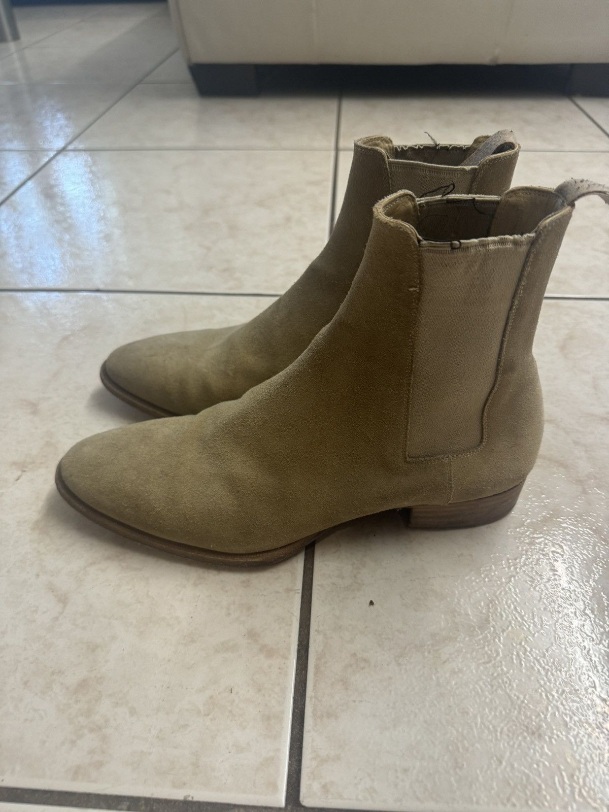 Story Et Fall Tan Chelsea Boots Size US 7 / EU 40 - 4 Thumbnail