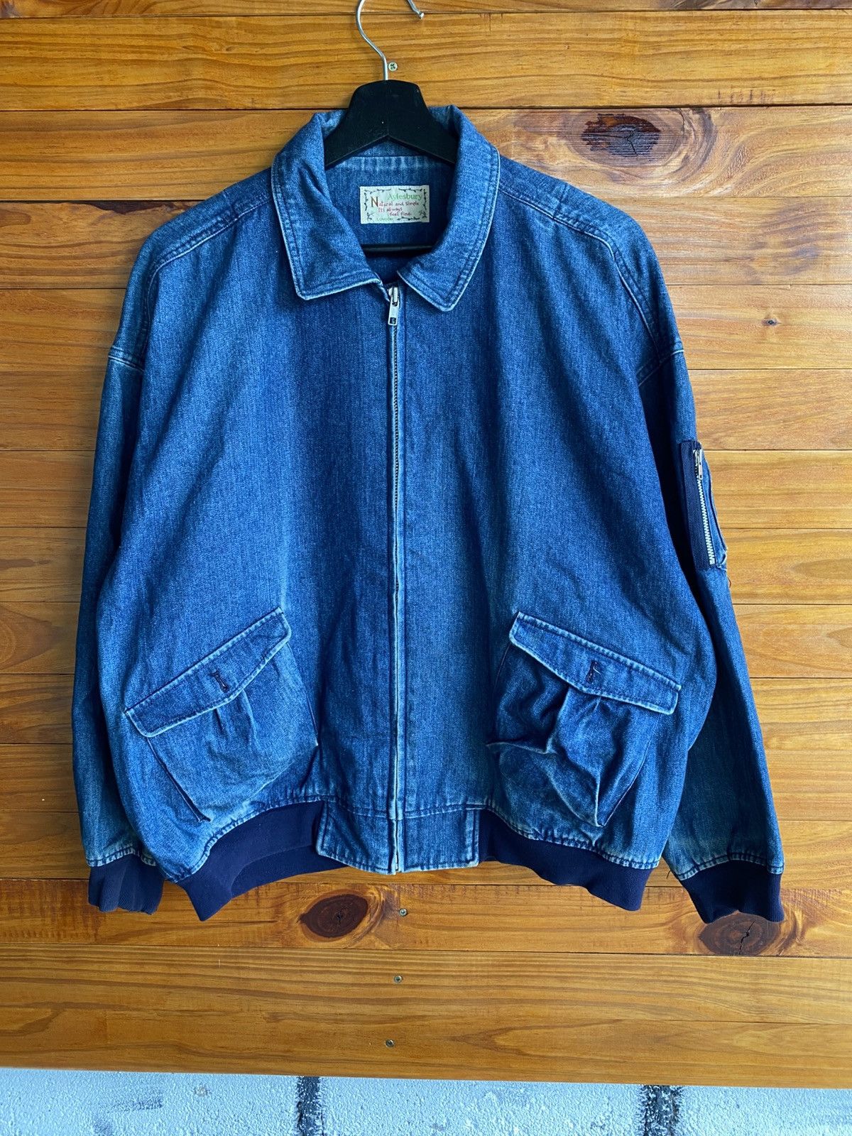 Japanese Brand Vintage Aylesbury Denim Jacket – Casual Outerwear London Size US L / EU 52-54 / 3 - 3 Thumbnail