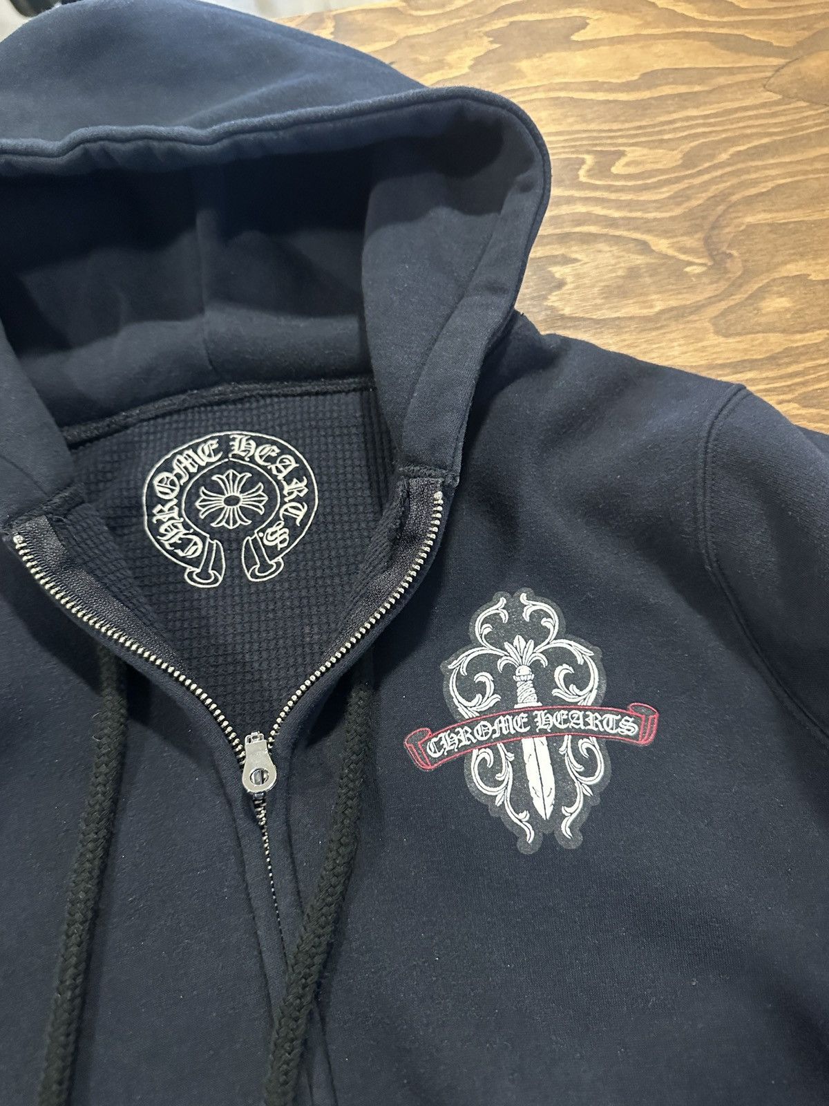 Chrome Hearts Chrome Hearts Thermal Dagger Hoodie Size US S / EU 44-46 / 1 - 2 Thumbnail