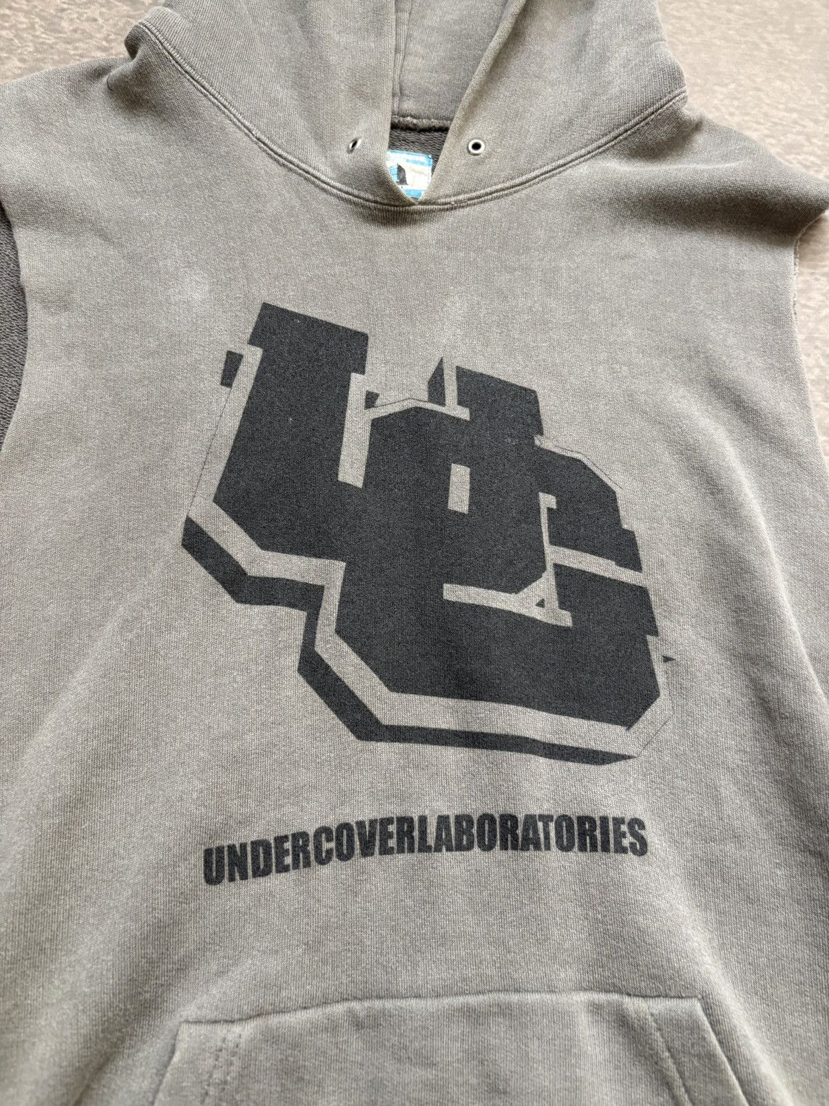 Undercover Undercover SS02 Haze sleeveless hoodie Size US M / EU 48-50 / 2 - 5 Thumbnail