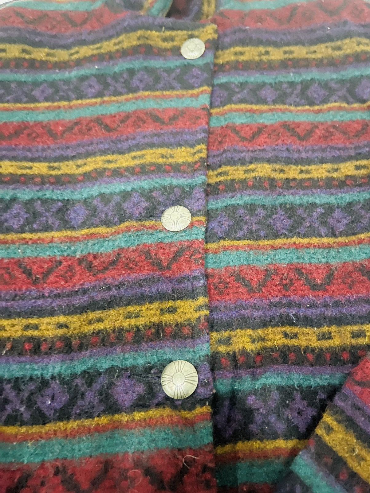 Vintage × Woolrich Woolen Mills Vintage Woolrich Button Up Wool Jacket Size M / US 6-8 / IT 42-44 - 6 Thumbnail