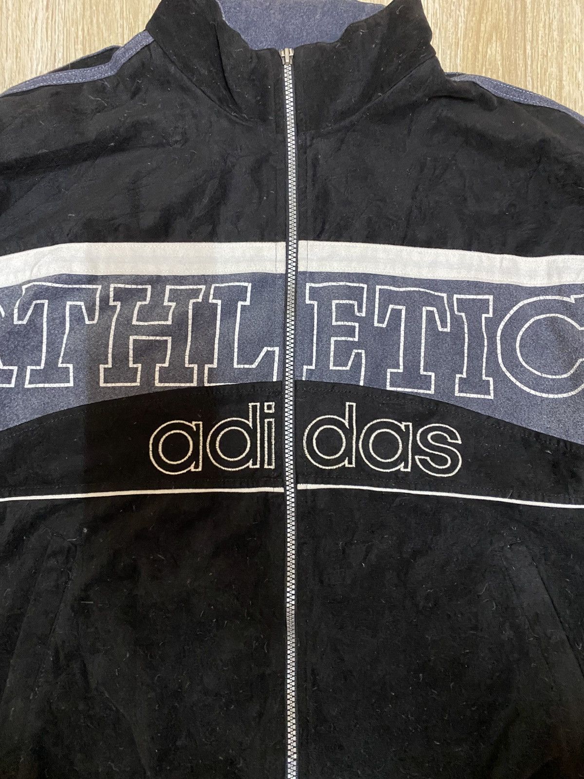 Adidas Vintage Adidas Athletics Sweat jacket Size US L / EU 52-54 / 3 - 5 Thumbnail