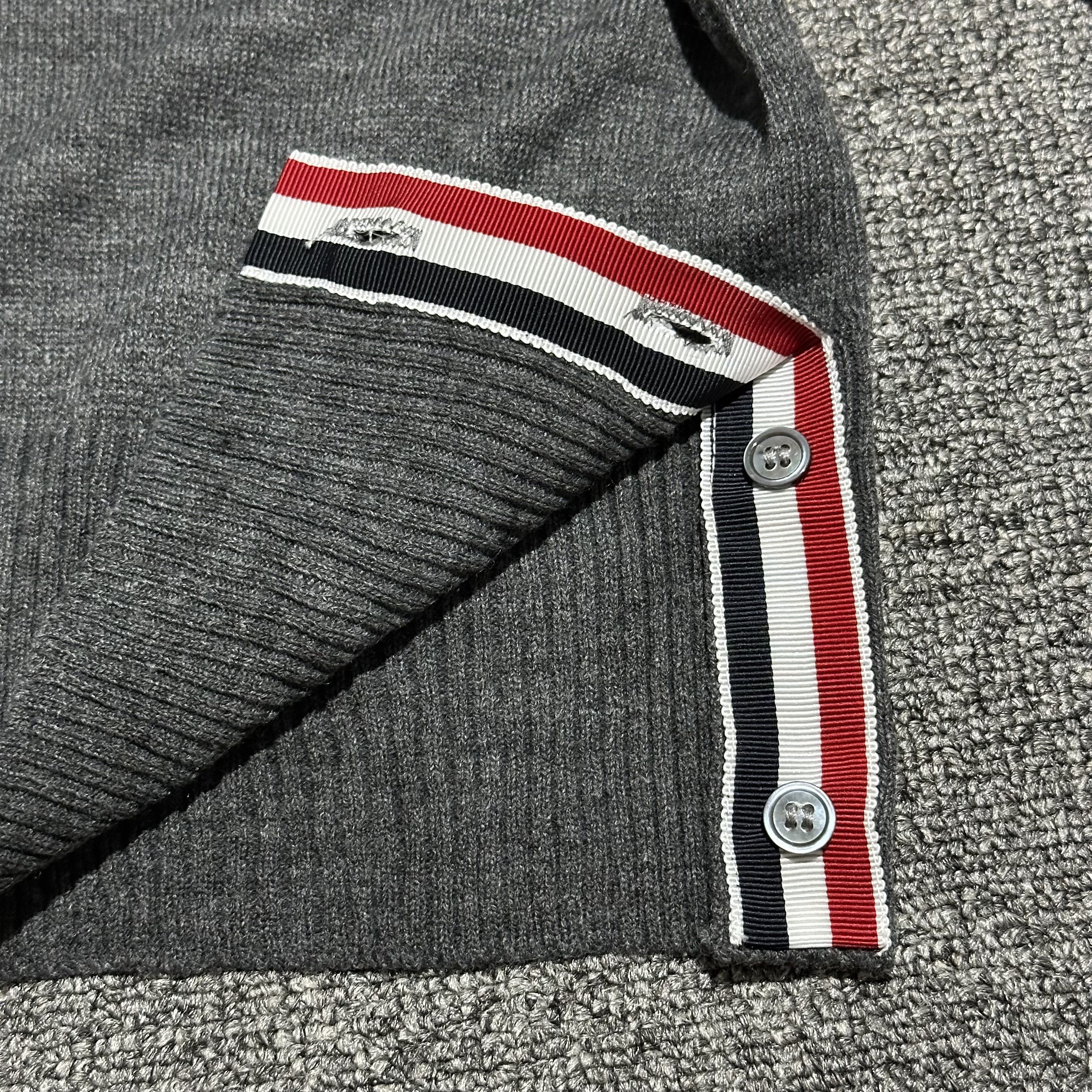 Thom Browne Thom Browne Knitwear Crewneck Size US XL / EU 56 / 4 - 4 Thumbnail
