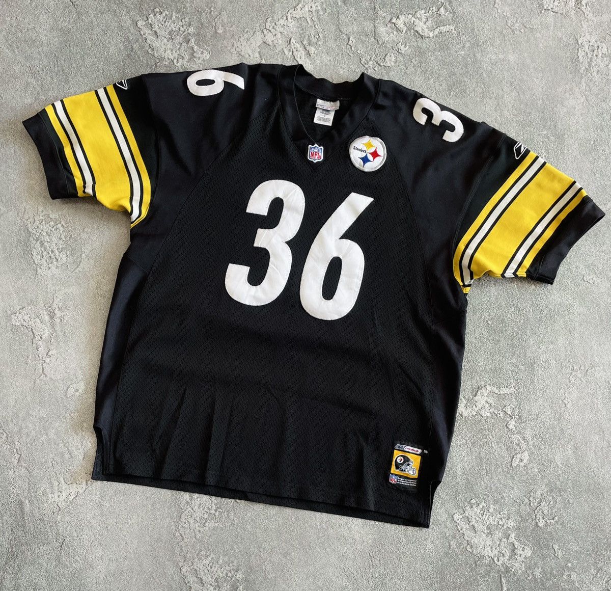 Reebok Pittsburgh Steelers Bettis #36 NFL Authentic Jersey