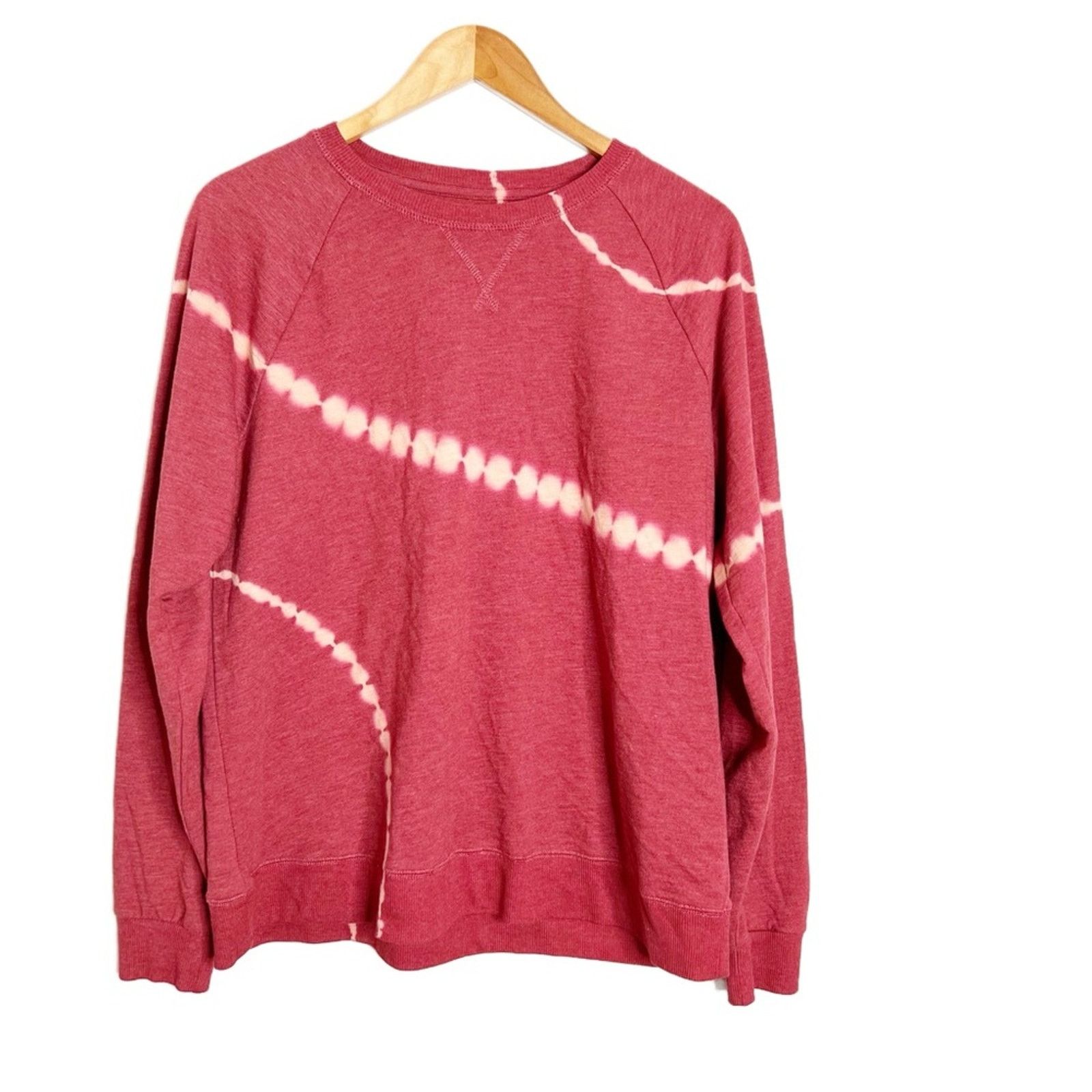 Sonoma Sonoma Women’s Red Crewneck Knit Sweater Pullover Size L / US 10 / IT 46 - 1 Thumbnail