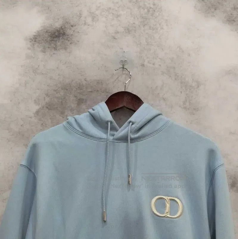 Other Dior Light Blue Cotton Hoodie for Men . Size US L / EU 52-54 / 3 - 3 Thumbnail