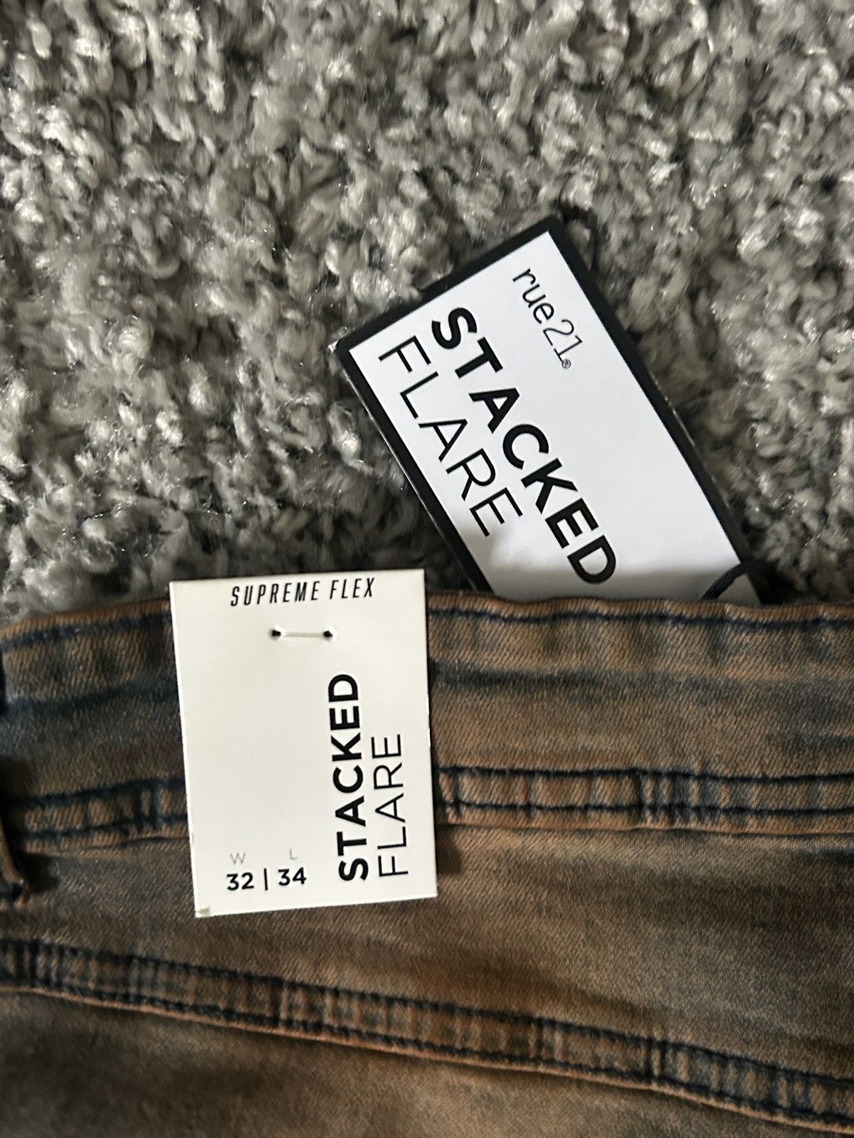 Japanese Brand × rue21 Flared Stacked Jeans Size US 32 / EU 48 - 5 Thumbnail