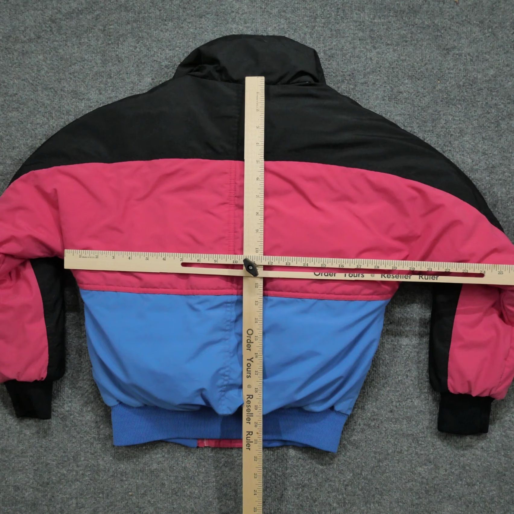 Vintage VINTAGE Chalet Womens Coat 80s Down Puffer Ski Pink XS Small Black Blue Size S / US 4 / IT 40 - 6 Thumbnail