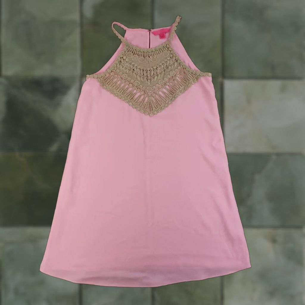 Lilly Pulitzer Lilly Pulitzer Pearl Soft Shift Dress Women's Size 2 Pink Coral Reef Sleeveless Size XXL / US 16-18 / IT 52-54 - 1 Thumbnail