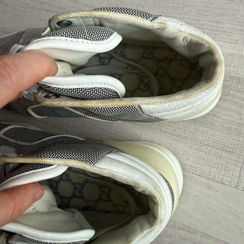 Gucci Gucci Baling Fabric Nappa Moorea Interlocking G sneaker US12 Size US 12 / EU 45 - 9 Thumbnail