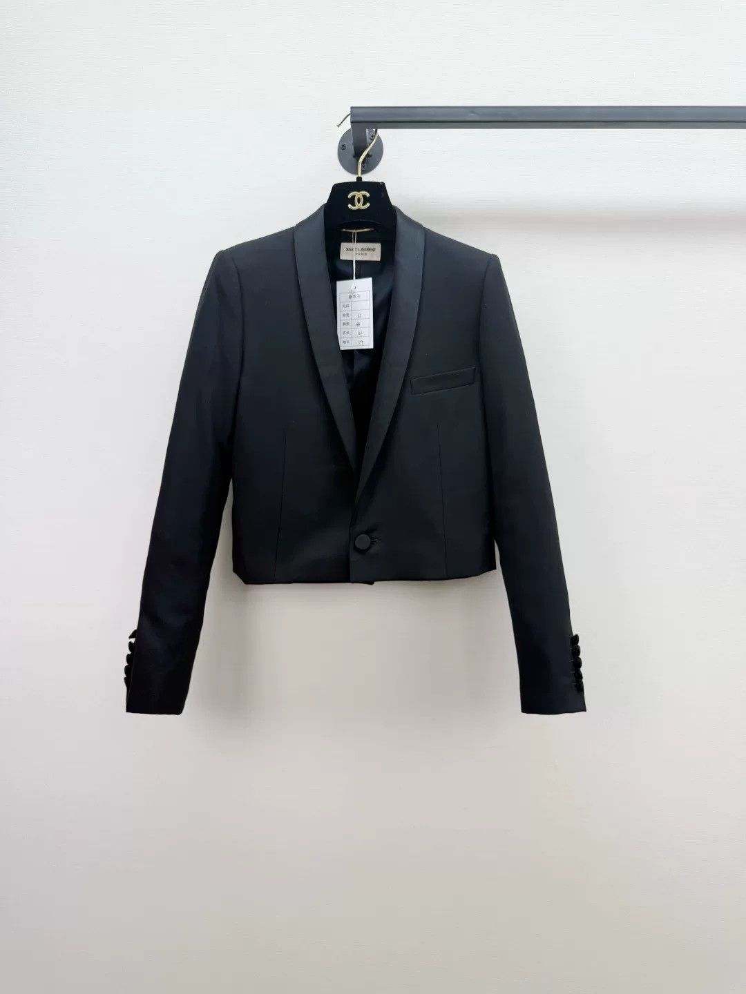 Saint Laurent Paris Saint Laurent SLP Wool Blazer Size S / US 4 / IT 40 - 1 Thumbnail