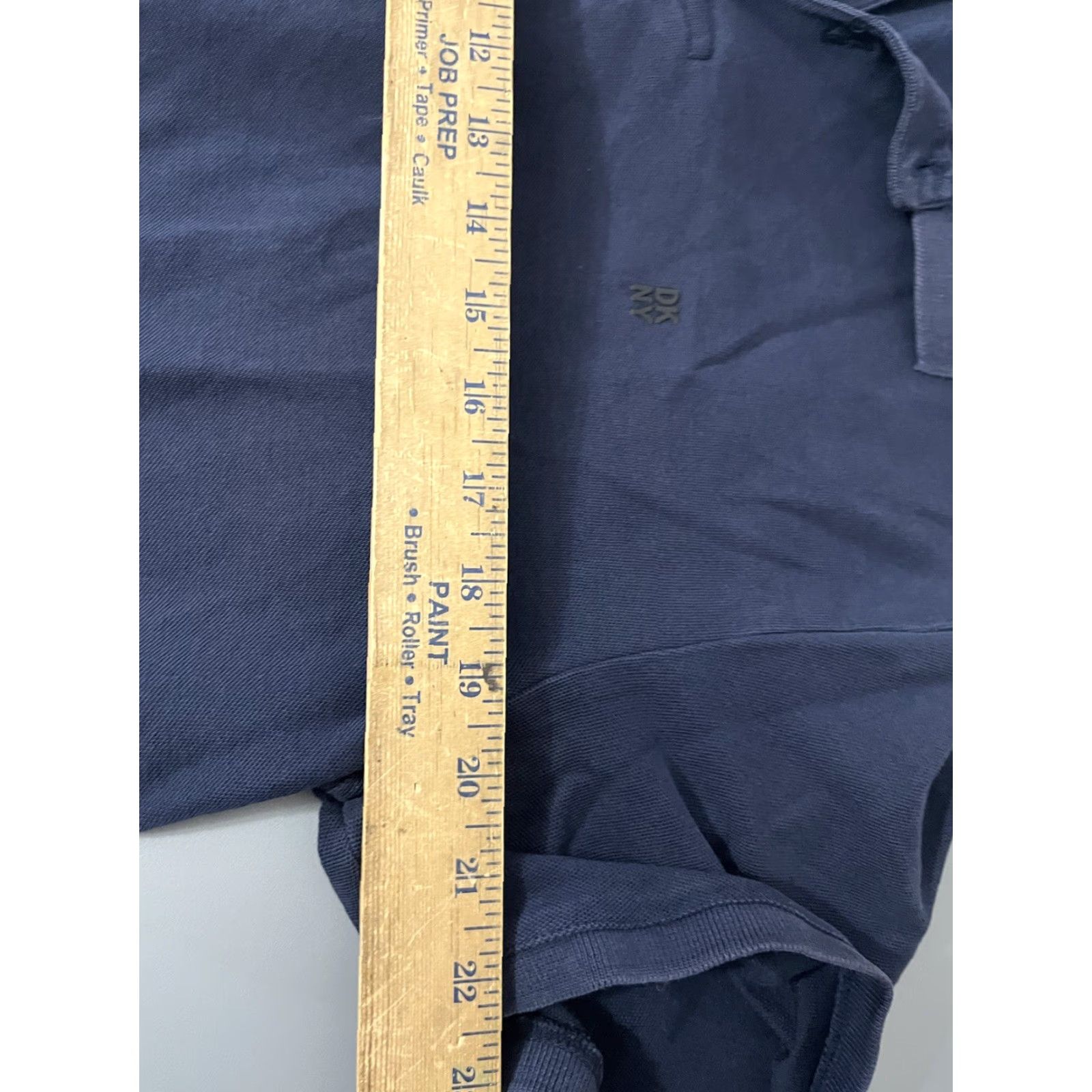 DKNY DKNY Men's Classic Short Sleeve Collared Lifestyle Polo Shirt Navy Blue Large Size US L / EU 52-54 / 3 - 5 Thumbnail