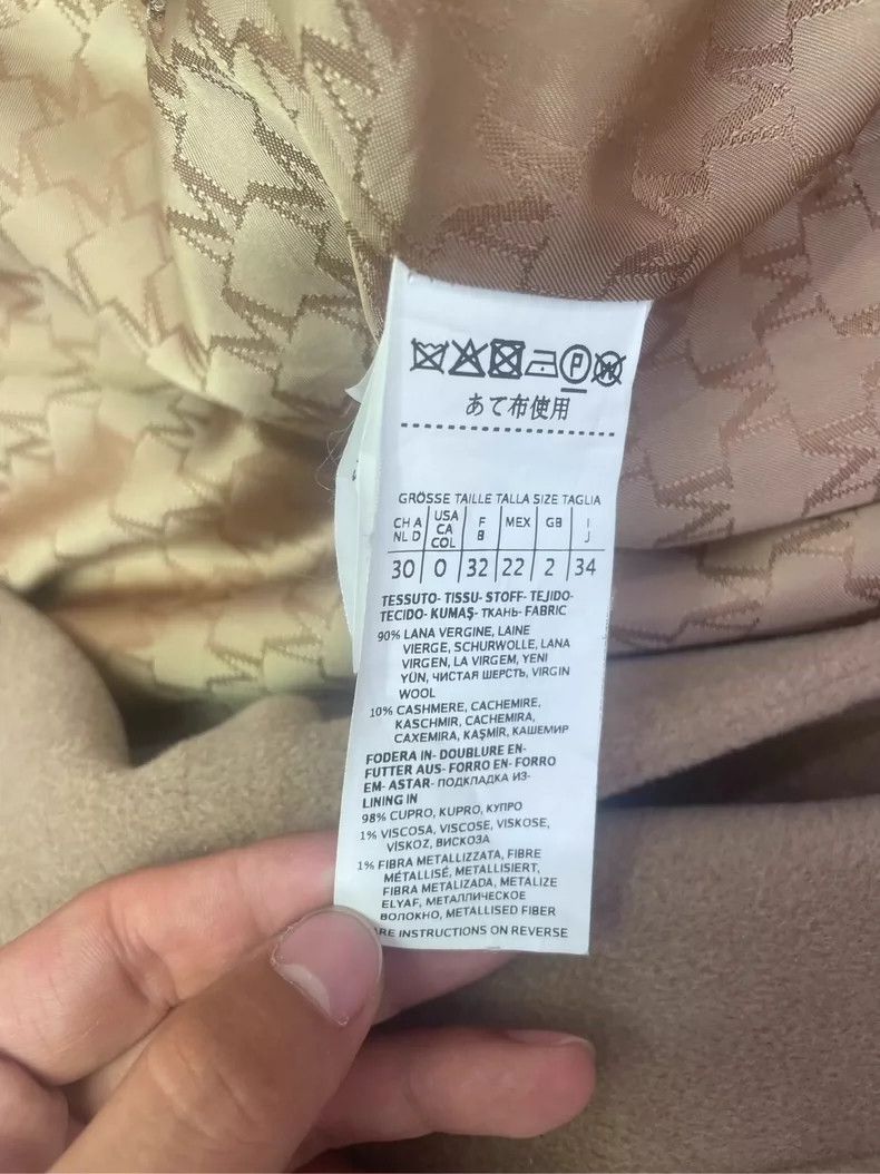 Max Mara Max Mara Classic 101801 coat Size S / US 4 / IT 40 - 4 Thumbnail