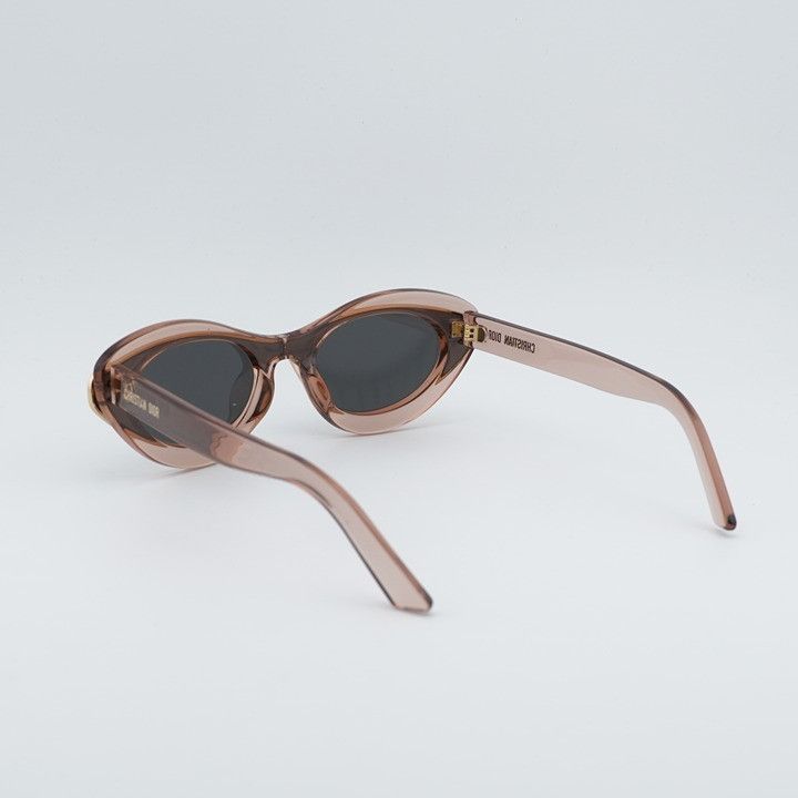 Dior Dior DIORMETEOR B1I 40A0 Sunglasses Matte Pink Cat Eye Frame Size ONE SIZE - 10 Thumbnail