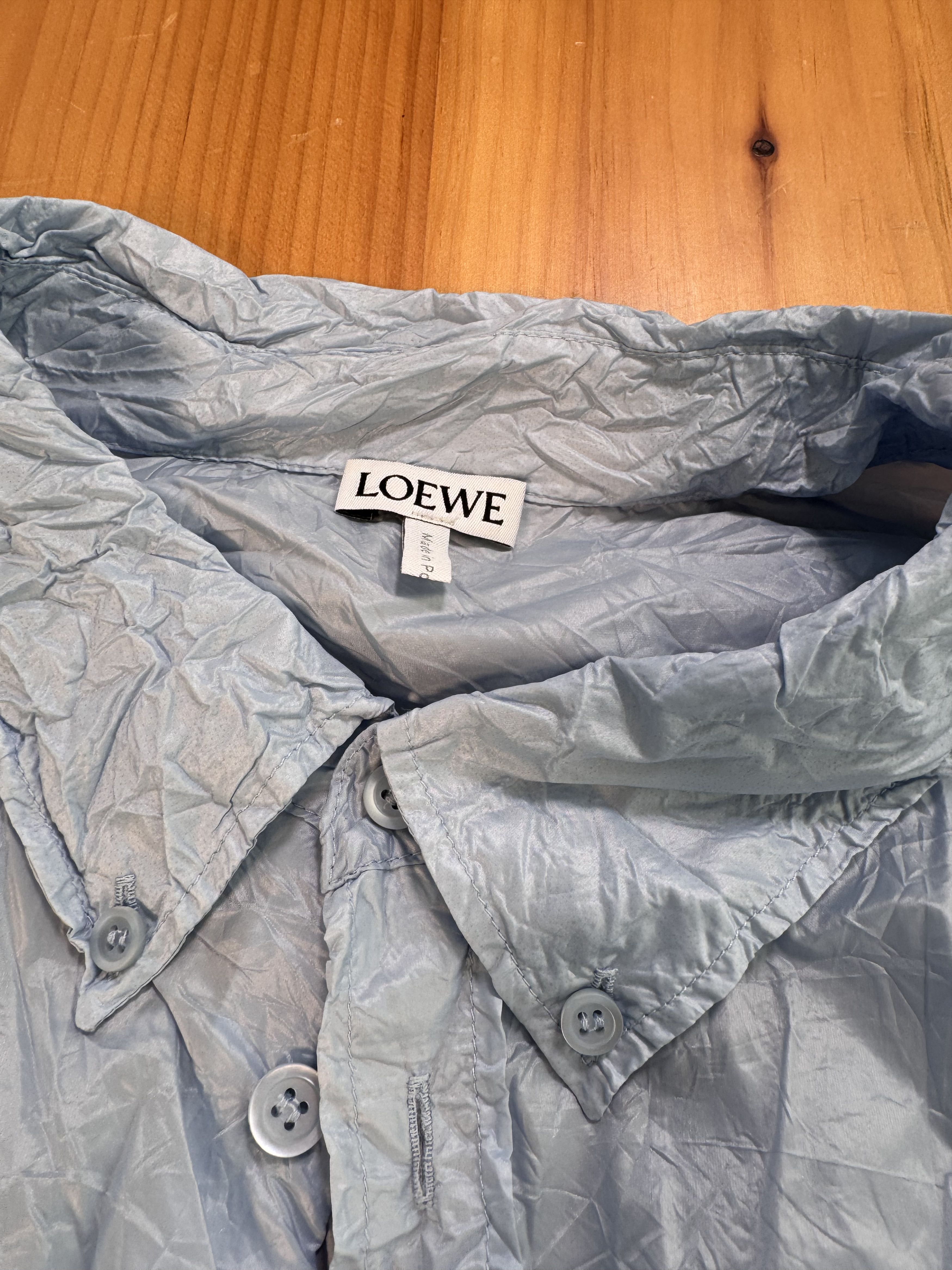 Loewe Loewe SS 23 Runway RARE Crinkle Shirt Size US M / EU 48-50 / 2 - 4 Thumbnail